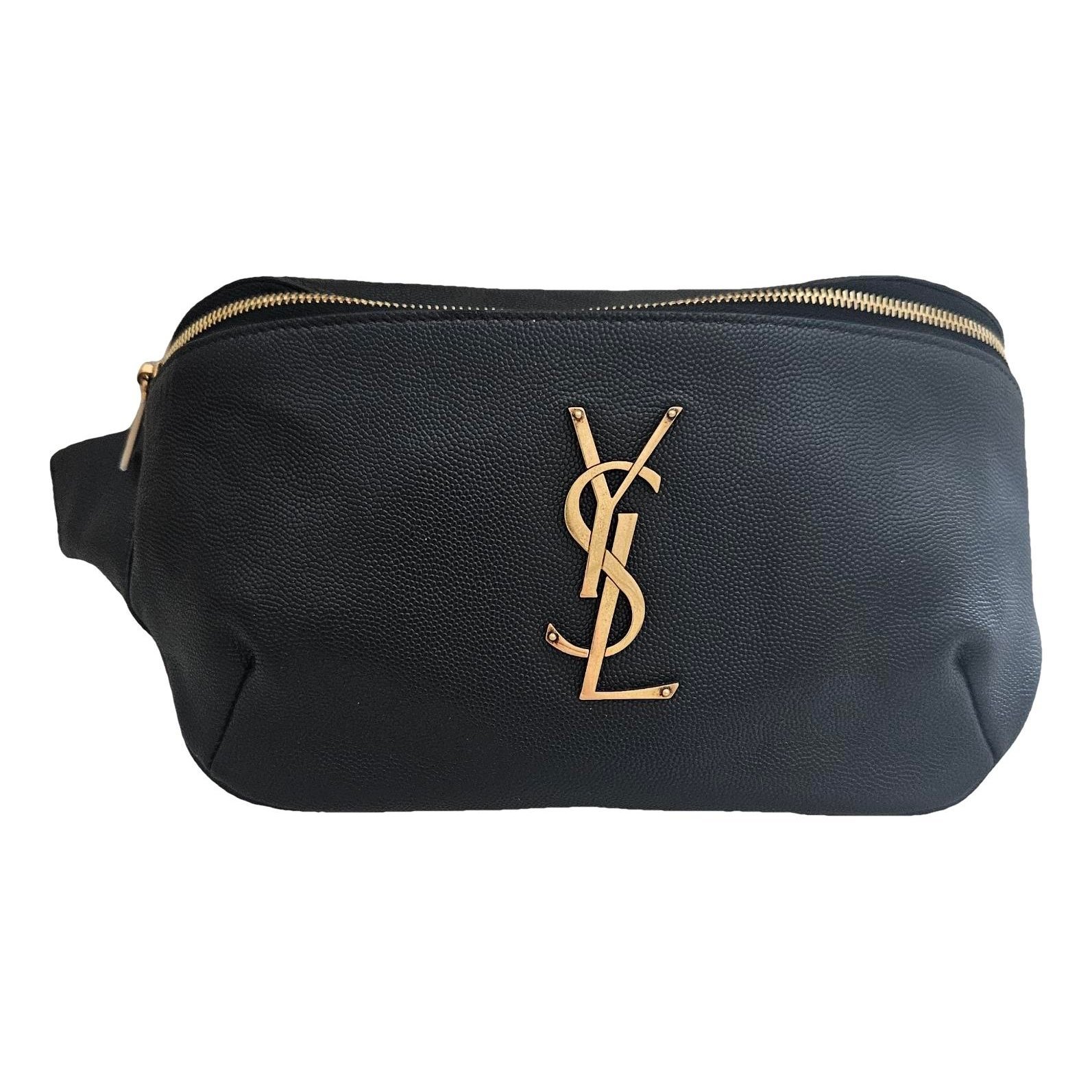 Leather travel bag