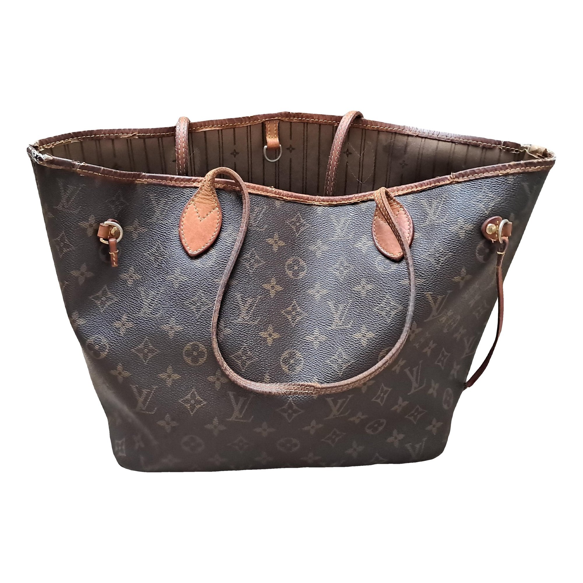 Neverfull leather handbag