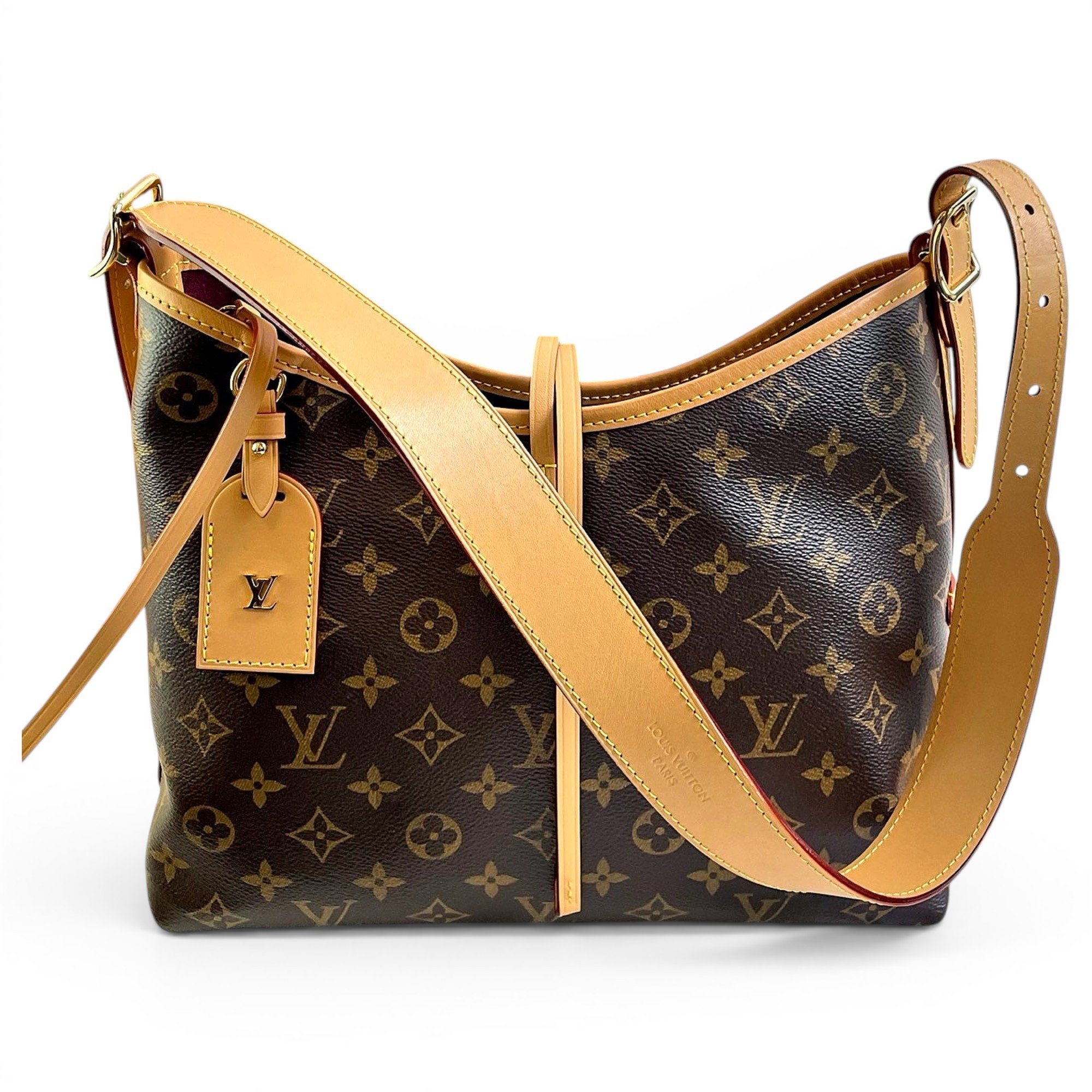Carry All leather crossbody bag