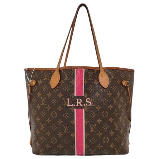 Neverfull leather handbag