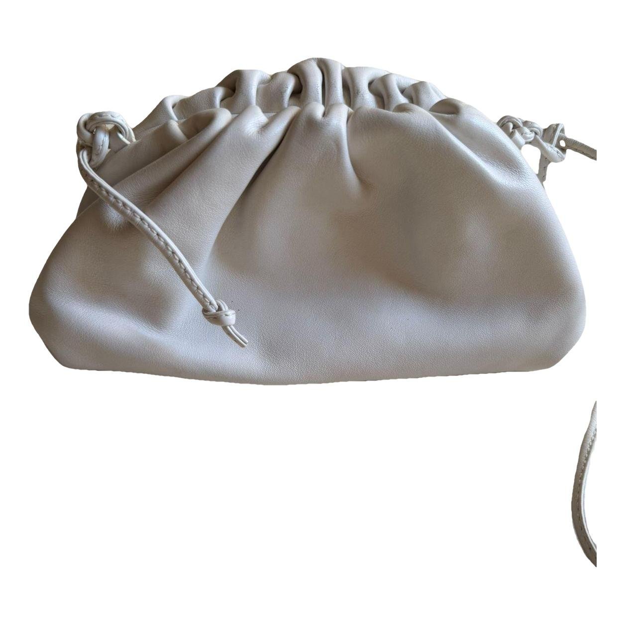 Pouch leather handbag