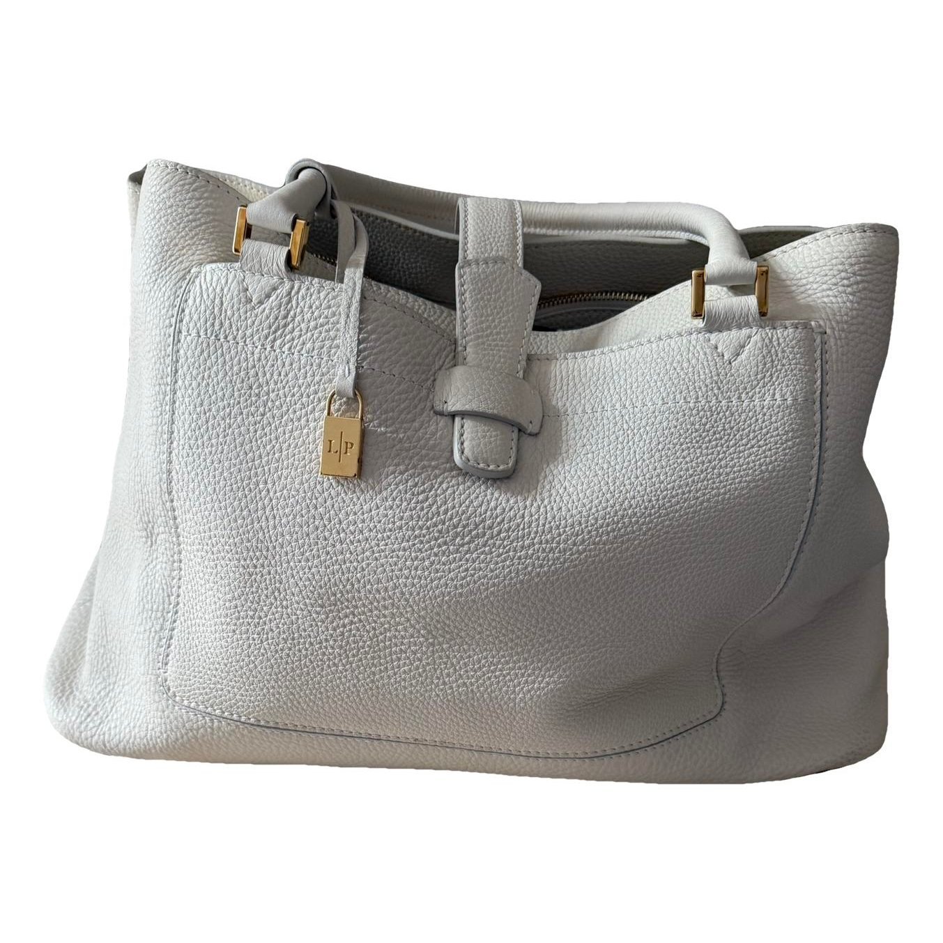 Loro Piana Bellevue leather handbag