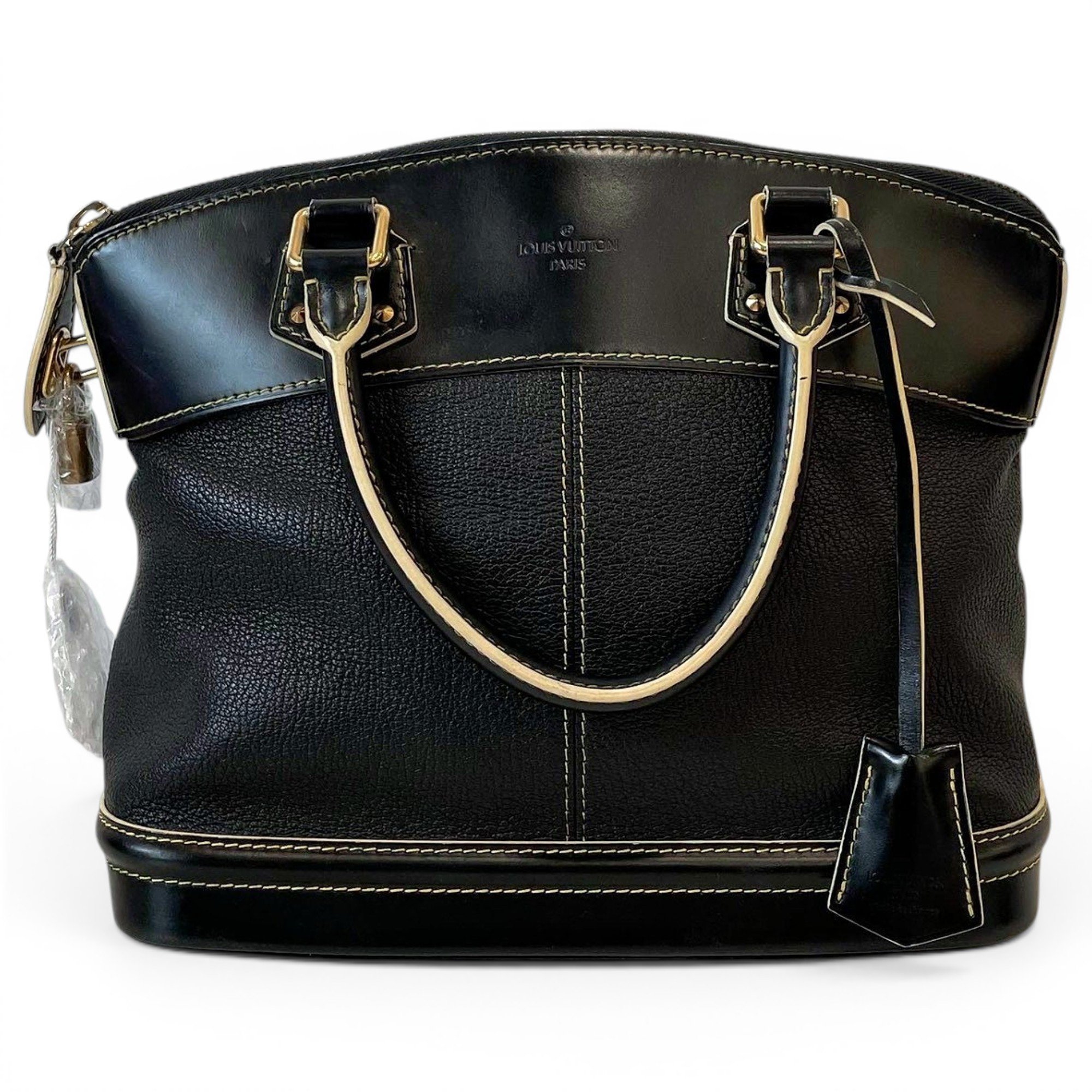Soft Lockit leather handbag