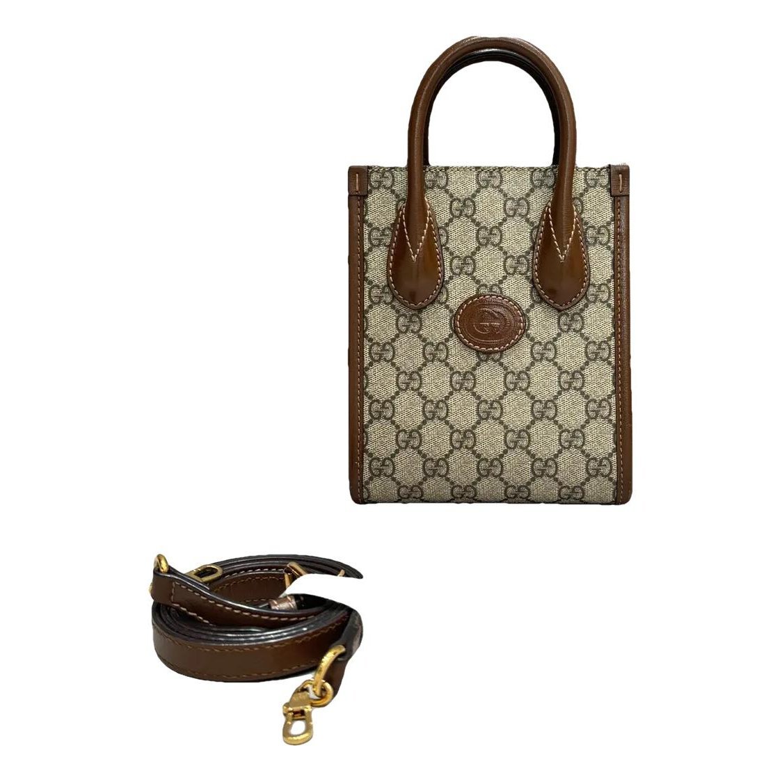 Leather crossbody bag