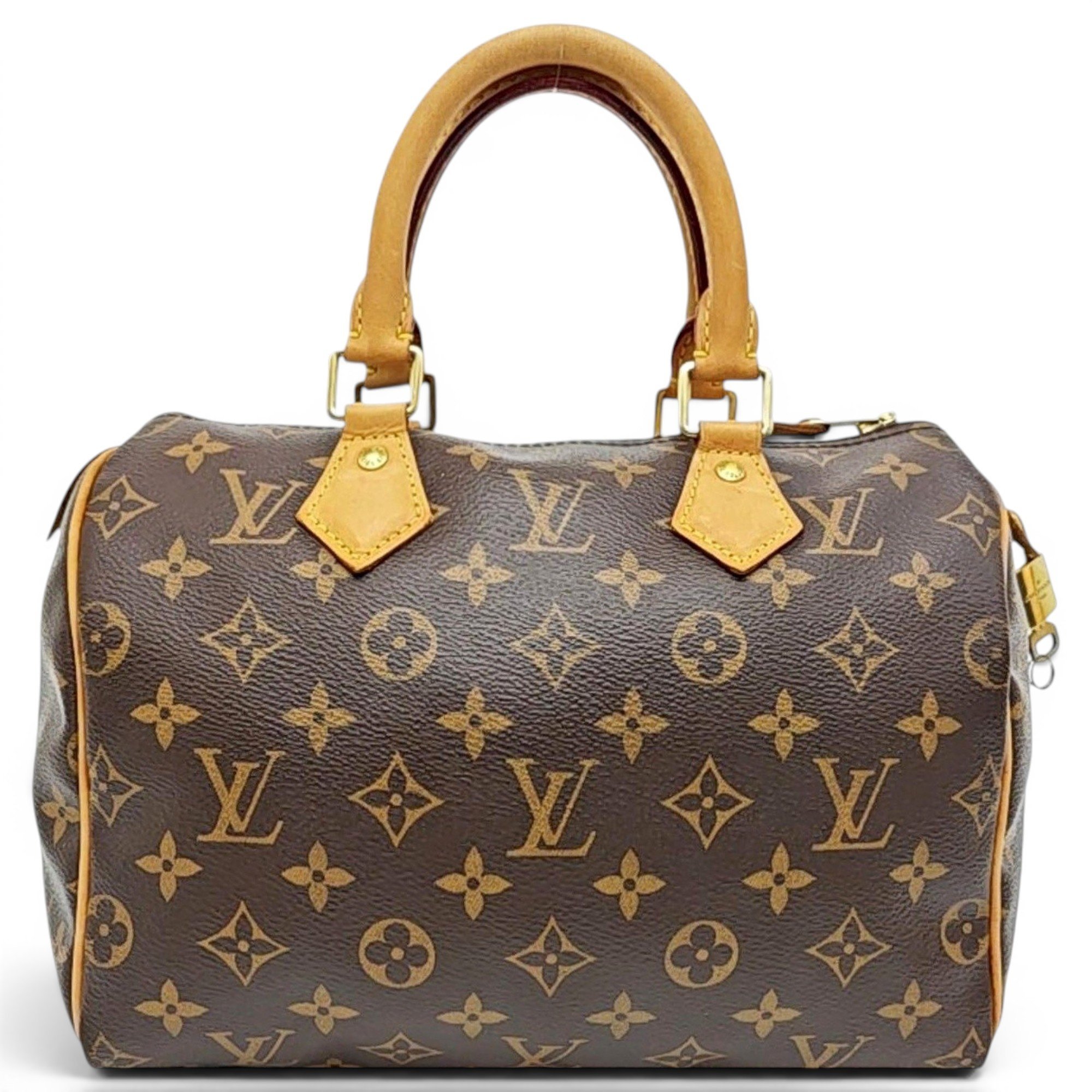 Nano Speedy / Mini HL leather handbag
