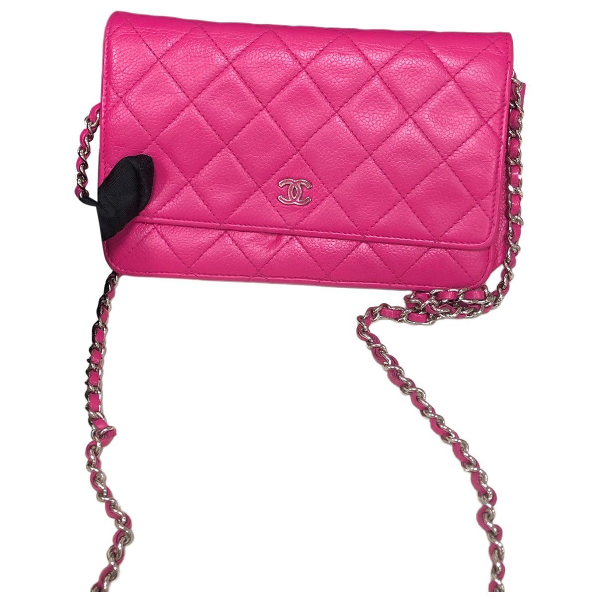 Wallet On Chain Gabrielle leather crossbody bag
