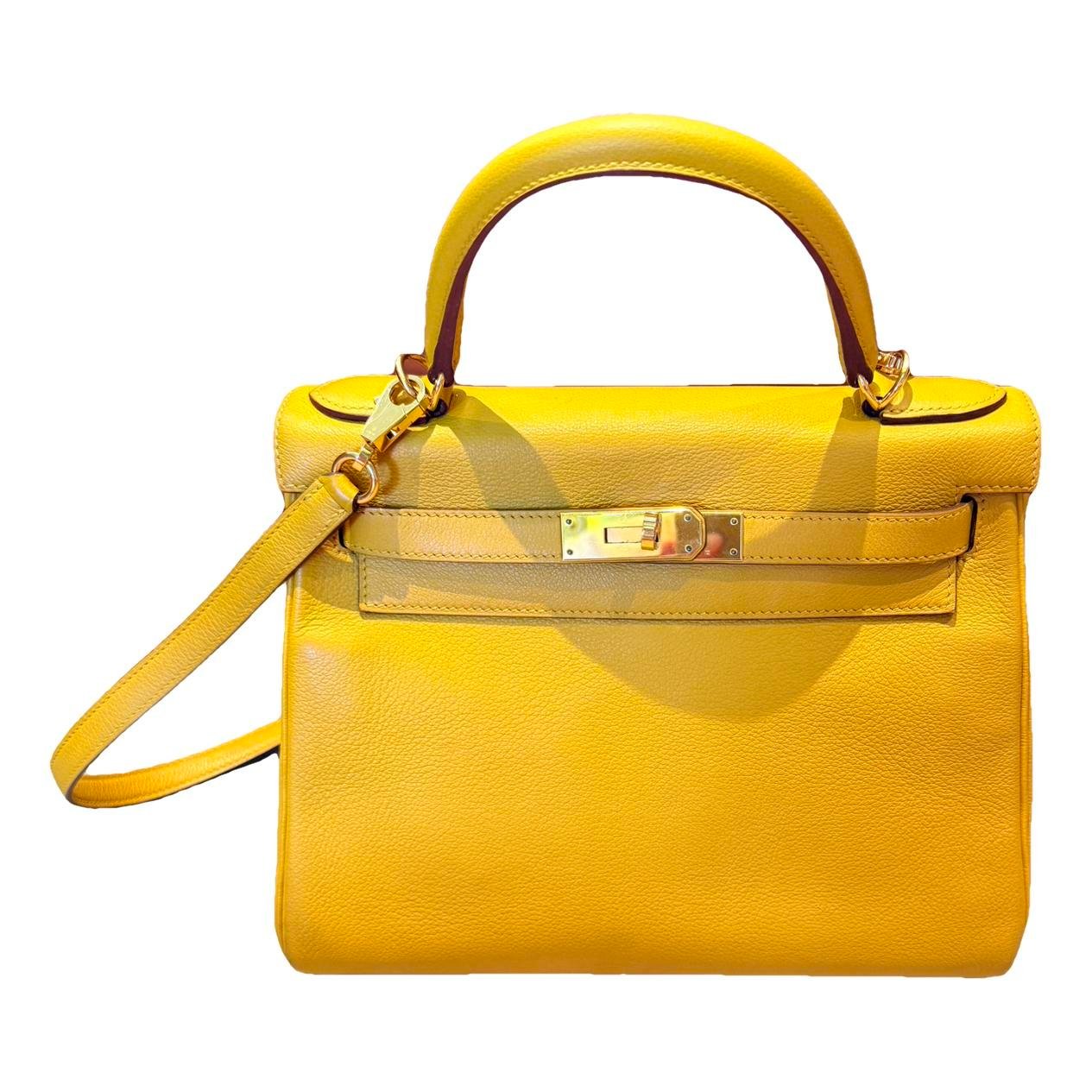 Kelly 28 leather handbag