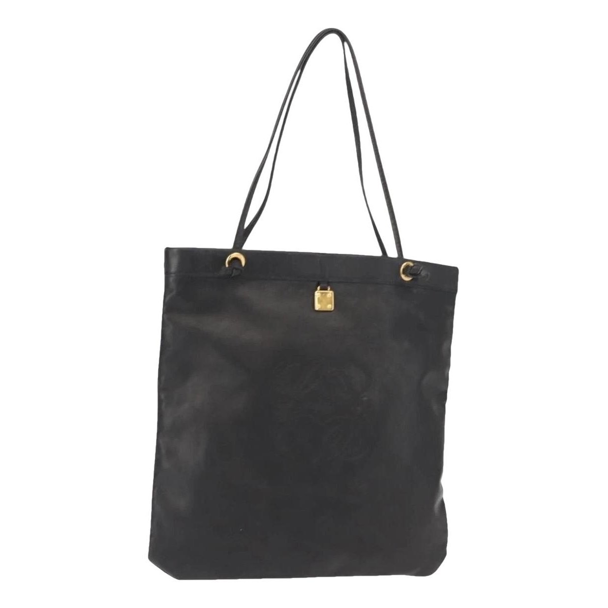 Leather tote
