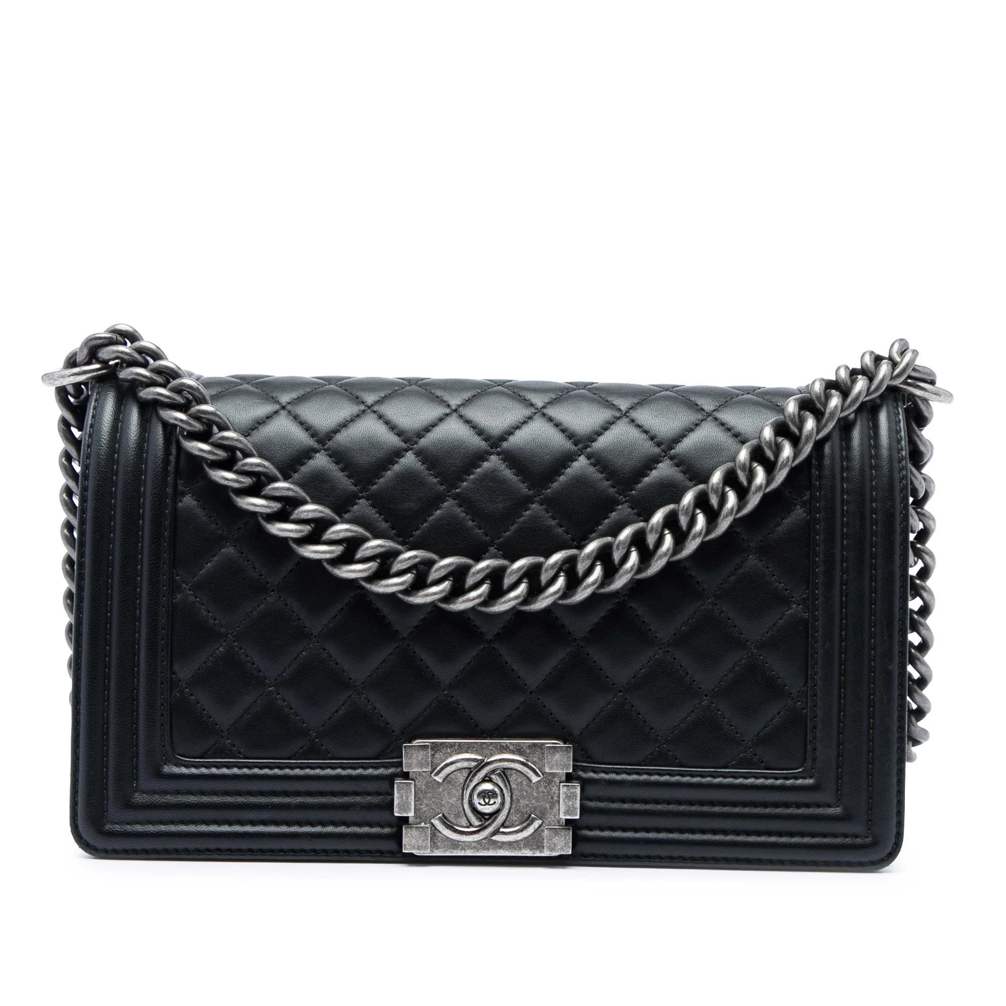 Boy pony-style calfskin handbag