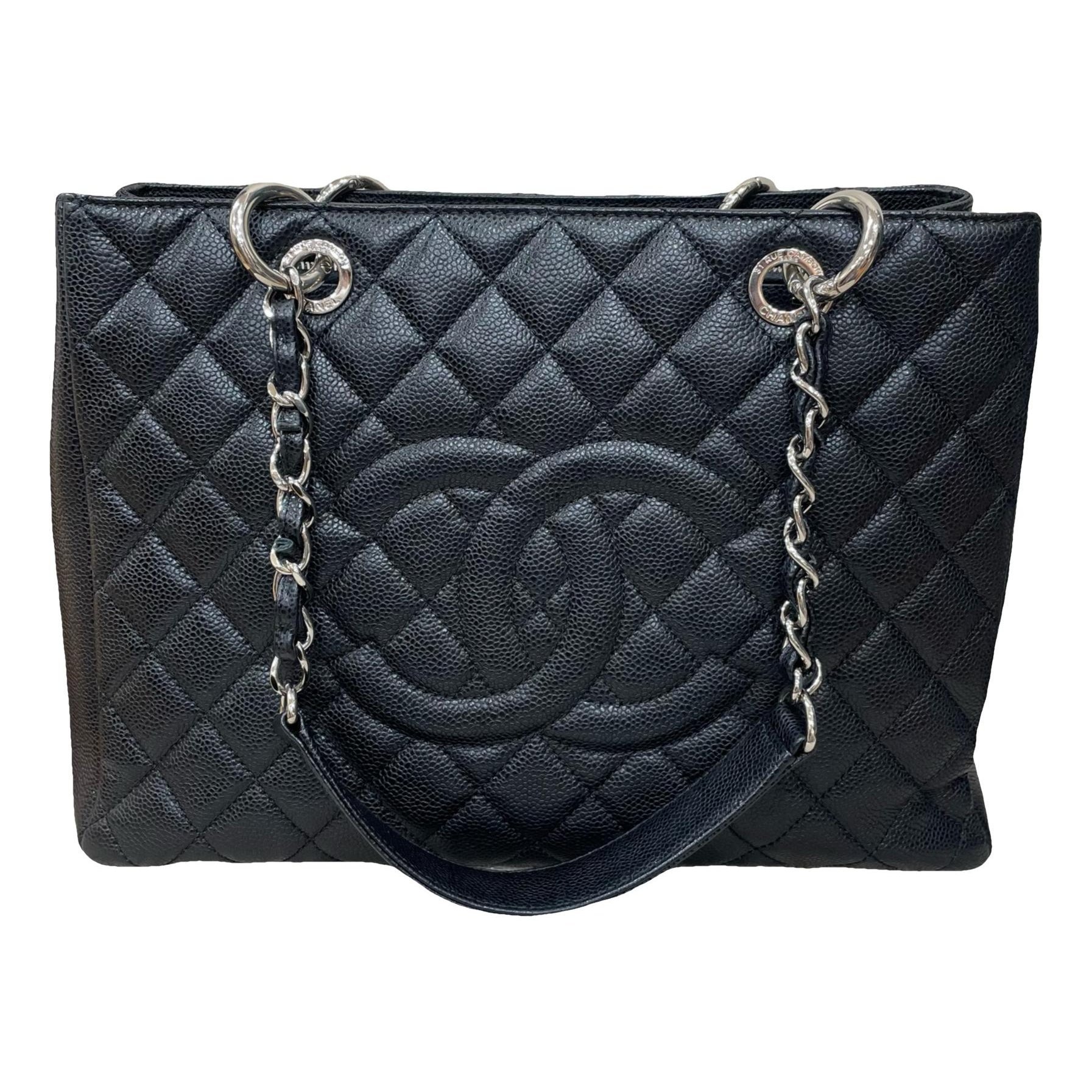 Grand shopping leather tote