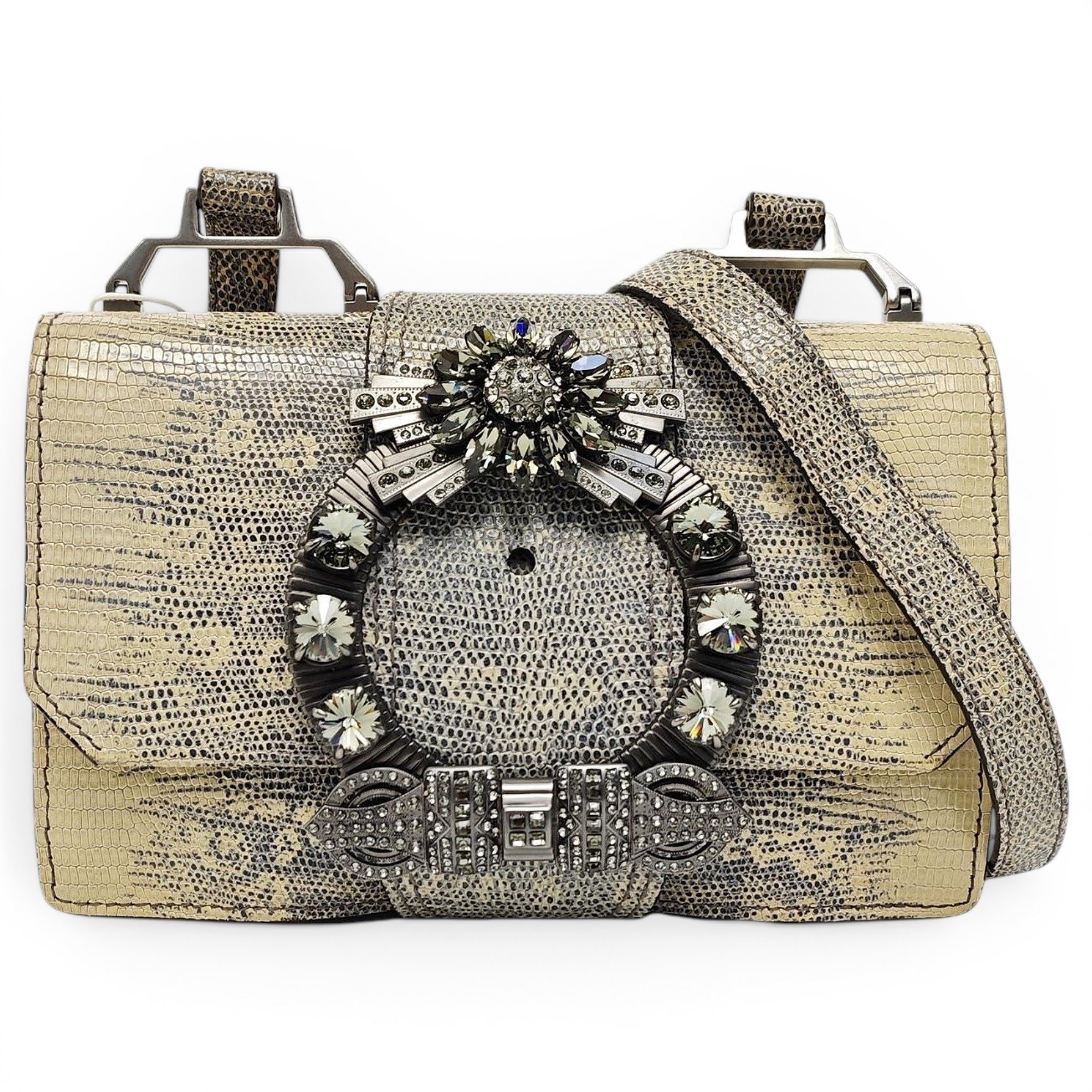 Miu Lady leather handbag