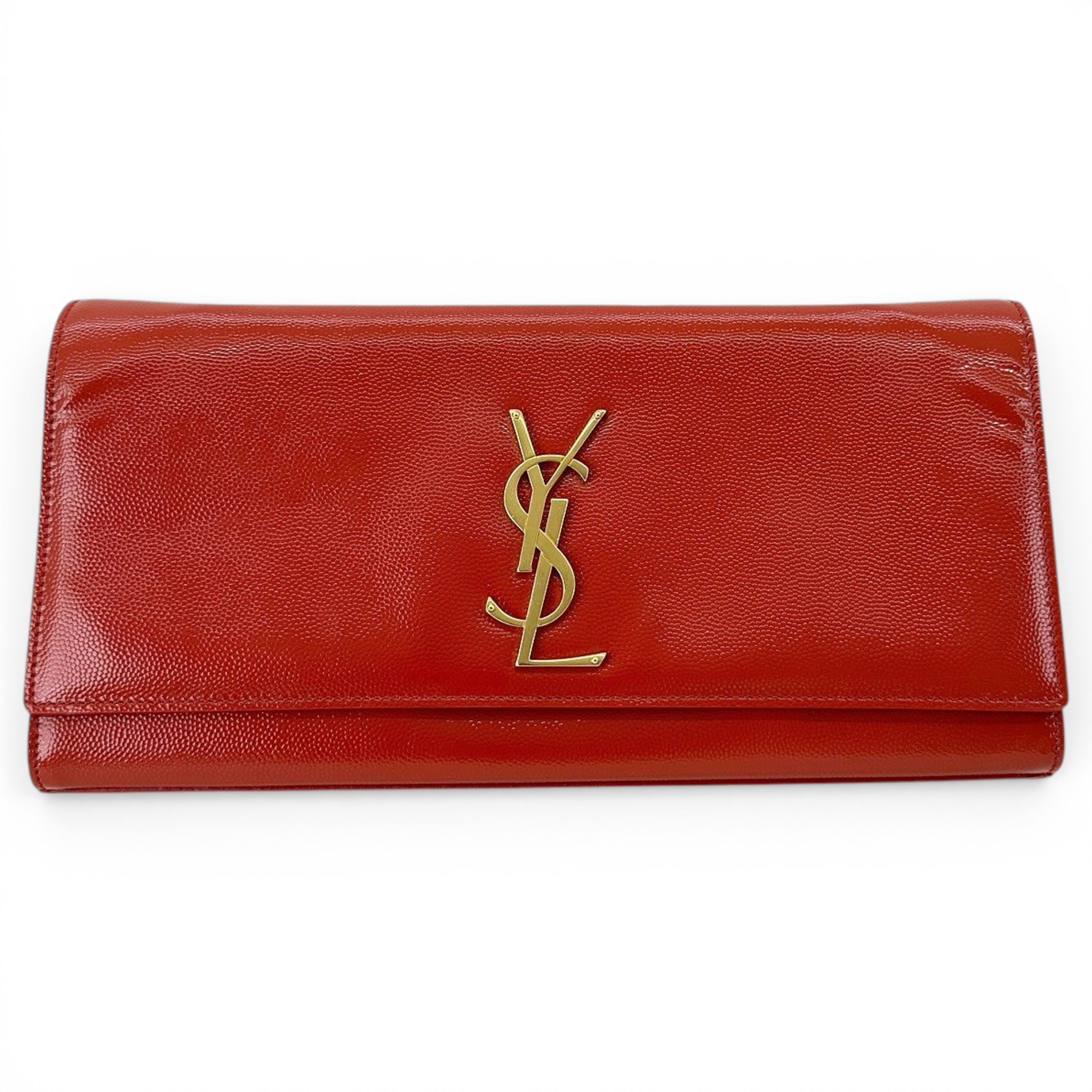 Kate monogramme leather clutch bag