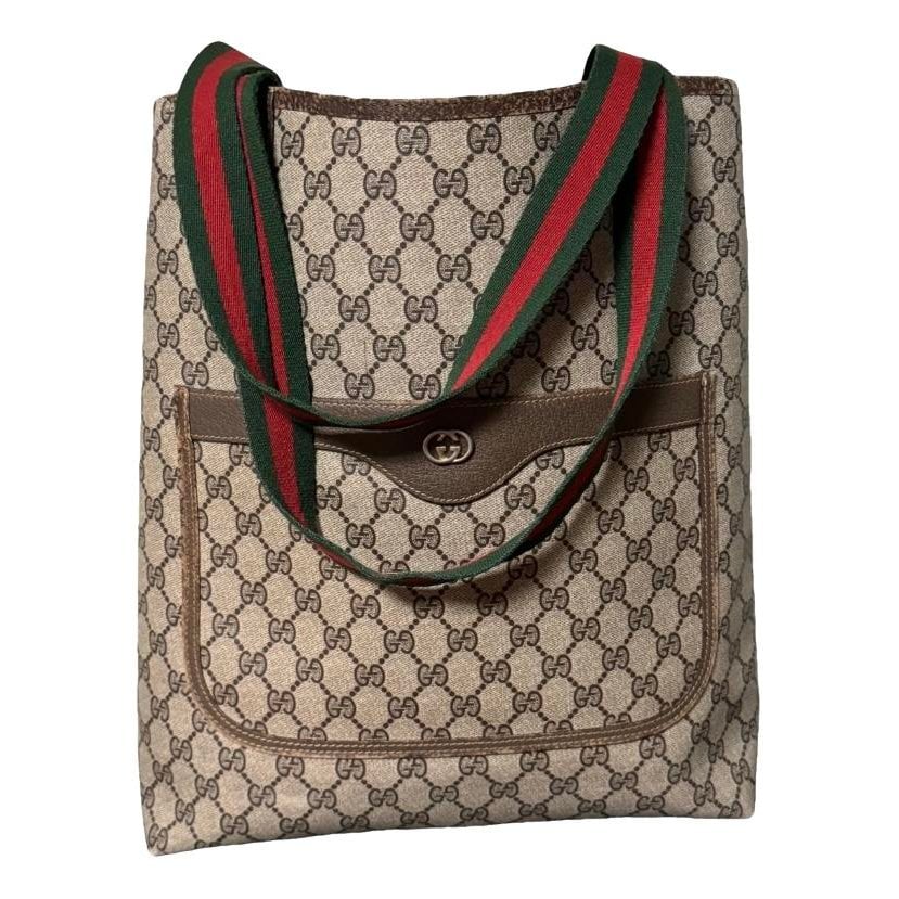 Bestiary tote patent leather handbag