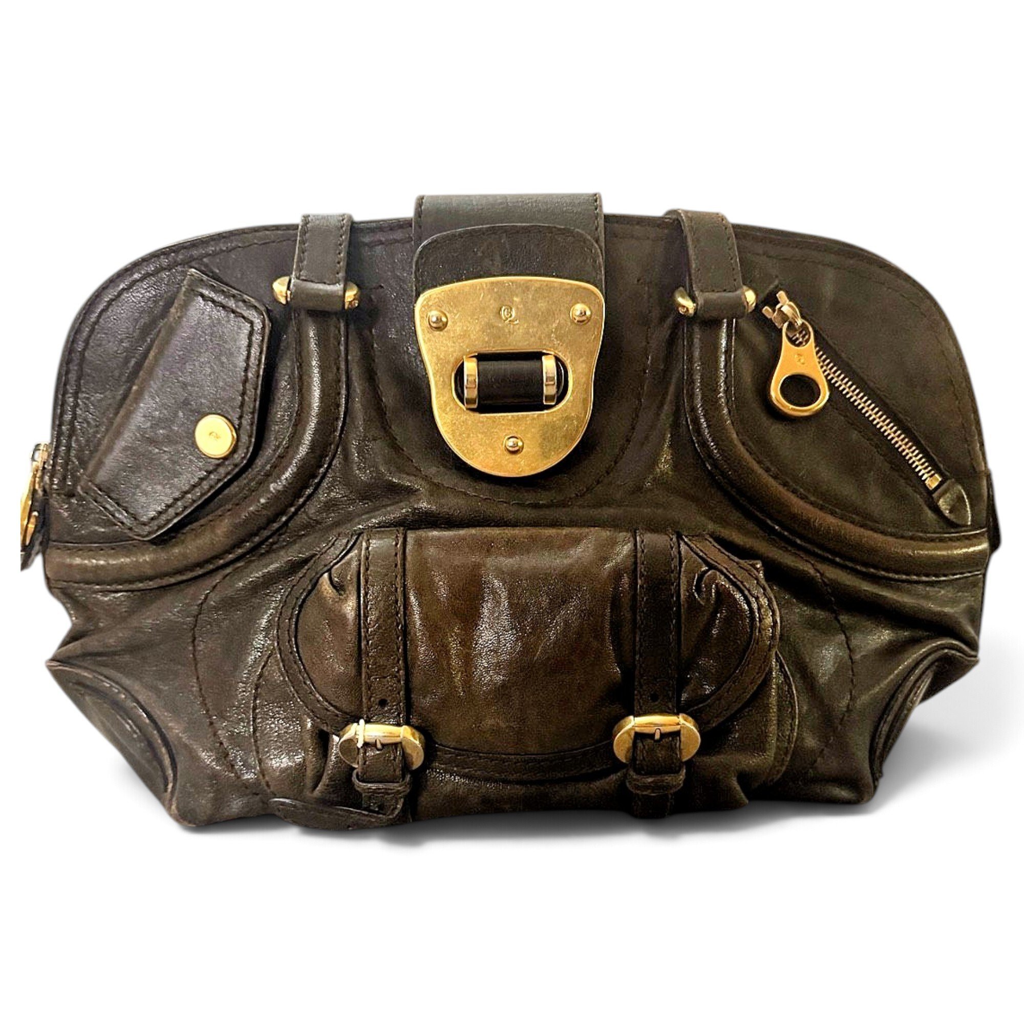 Leather handbag