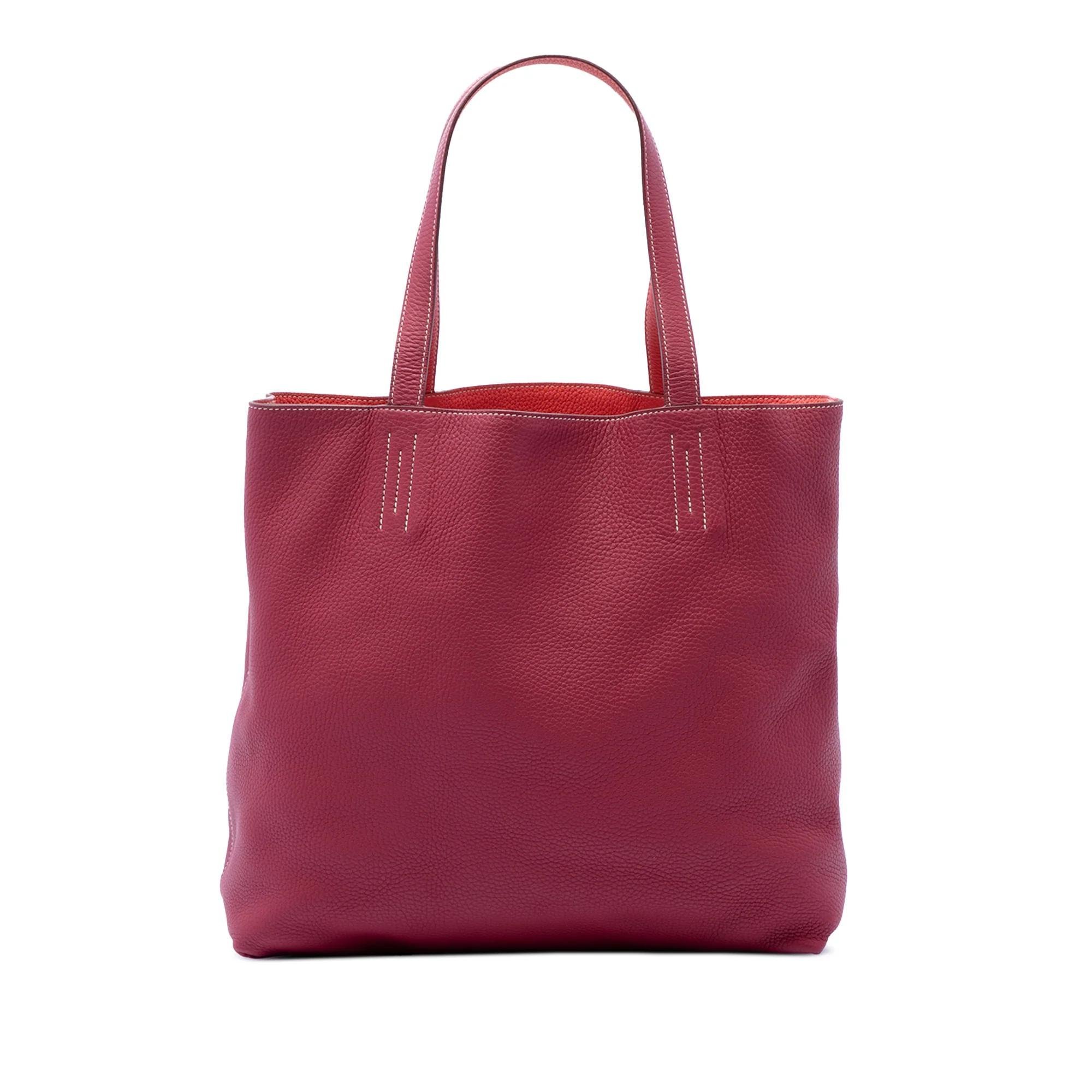 Double sens pony-style calfskin handbag