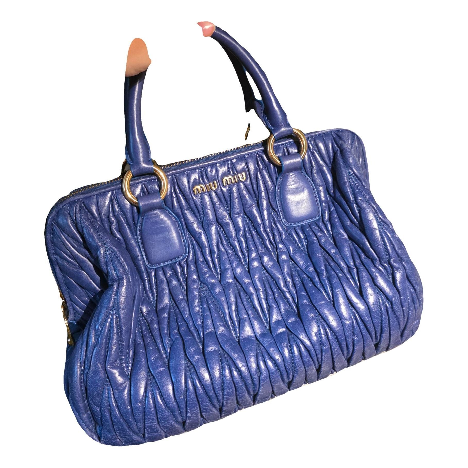 Leather handbag
