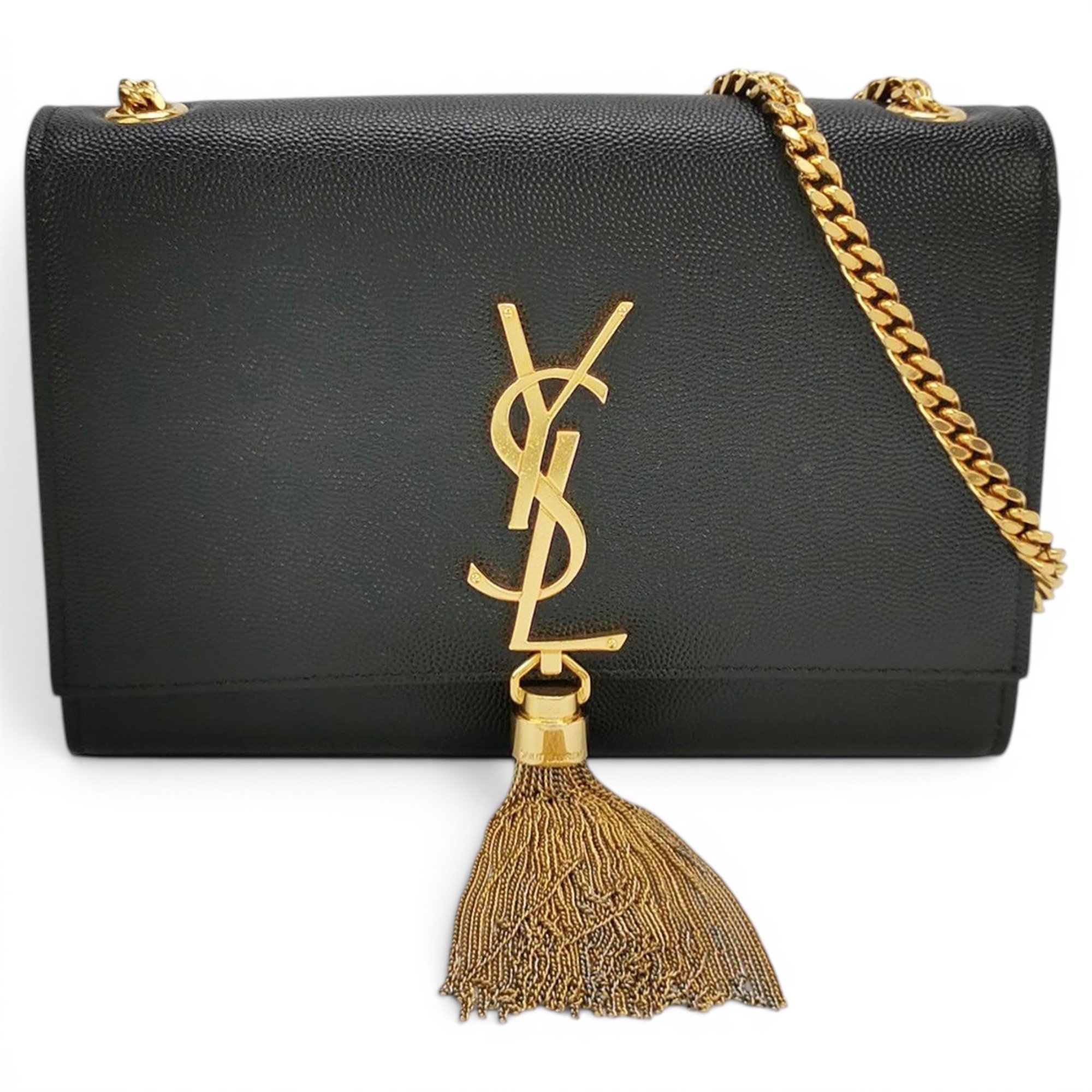 Pompom Kate leather crossbody bag