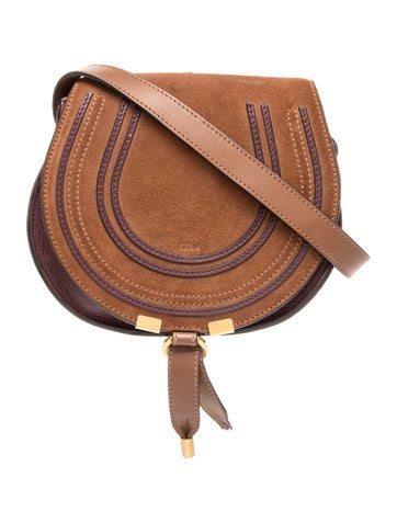 Chloe Suede Marcie Crossbody Mini