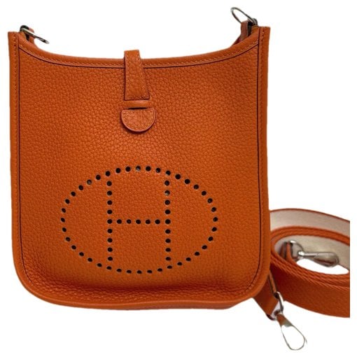 Mini Evelyne leather handbag