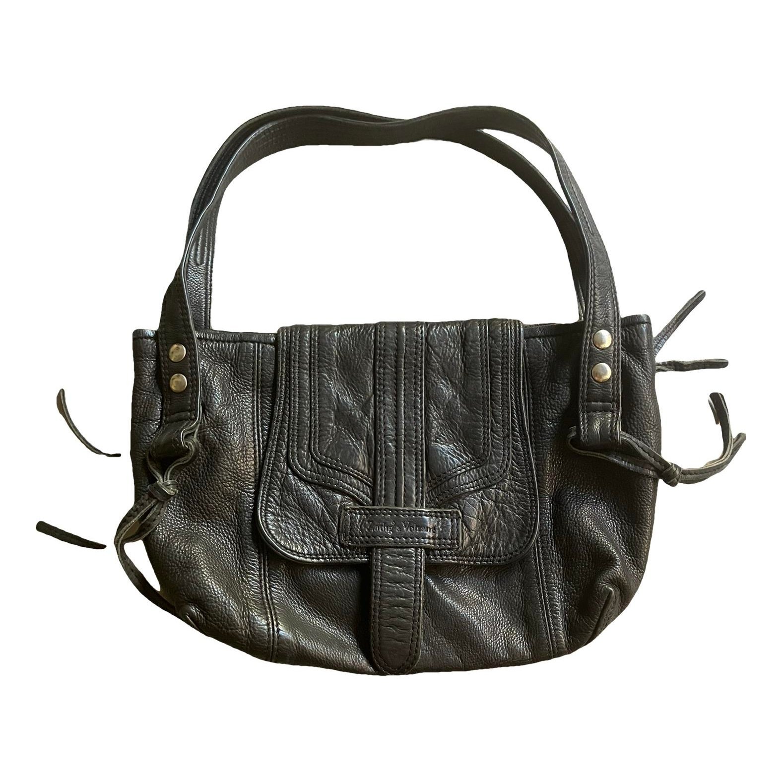 Leather handbag