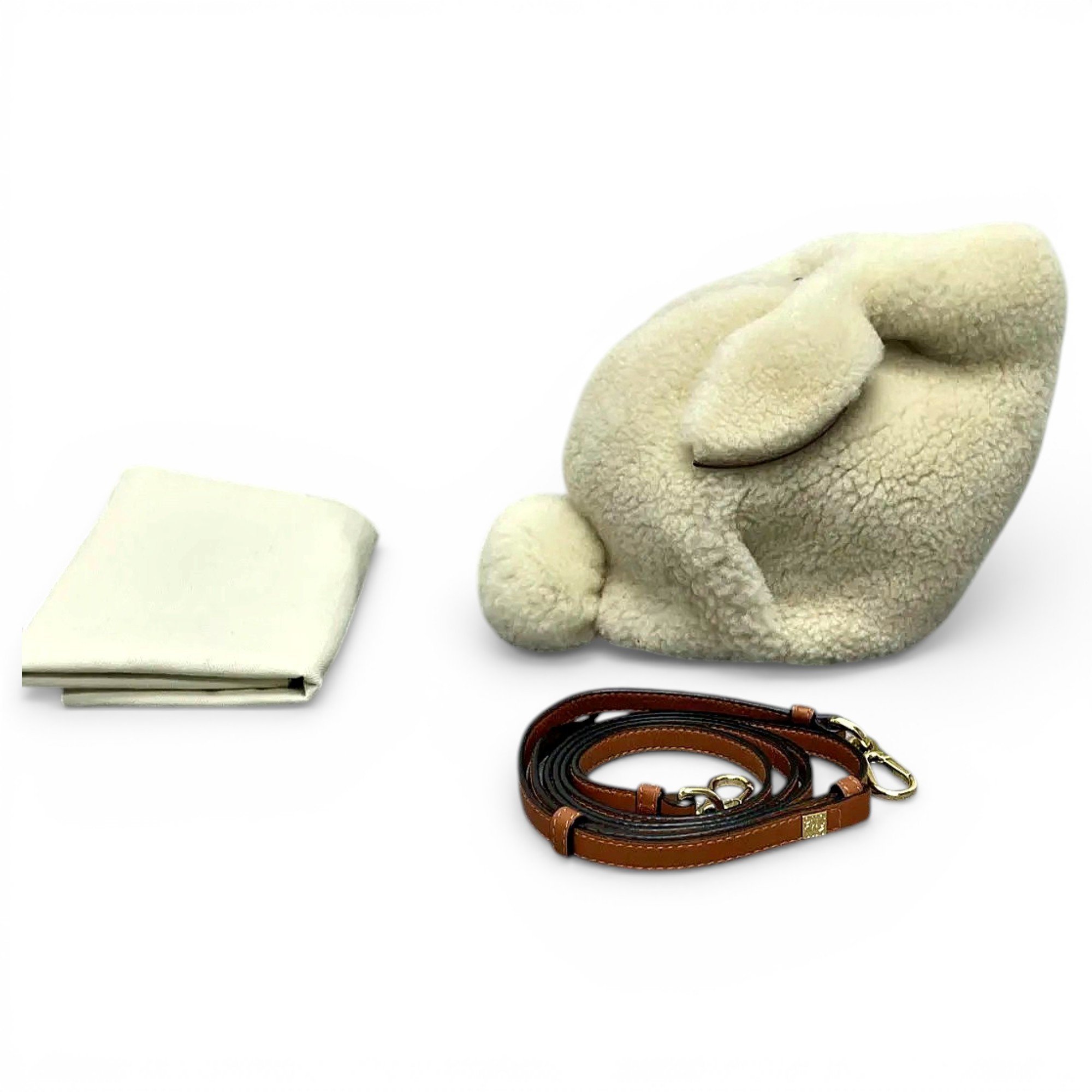 Animals wool crossbody bag