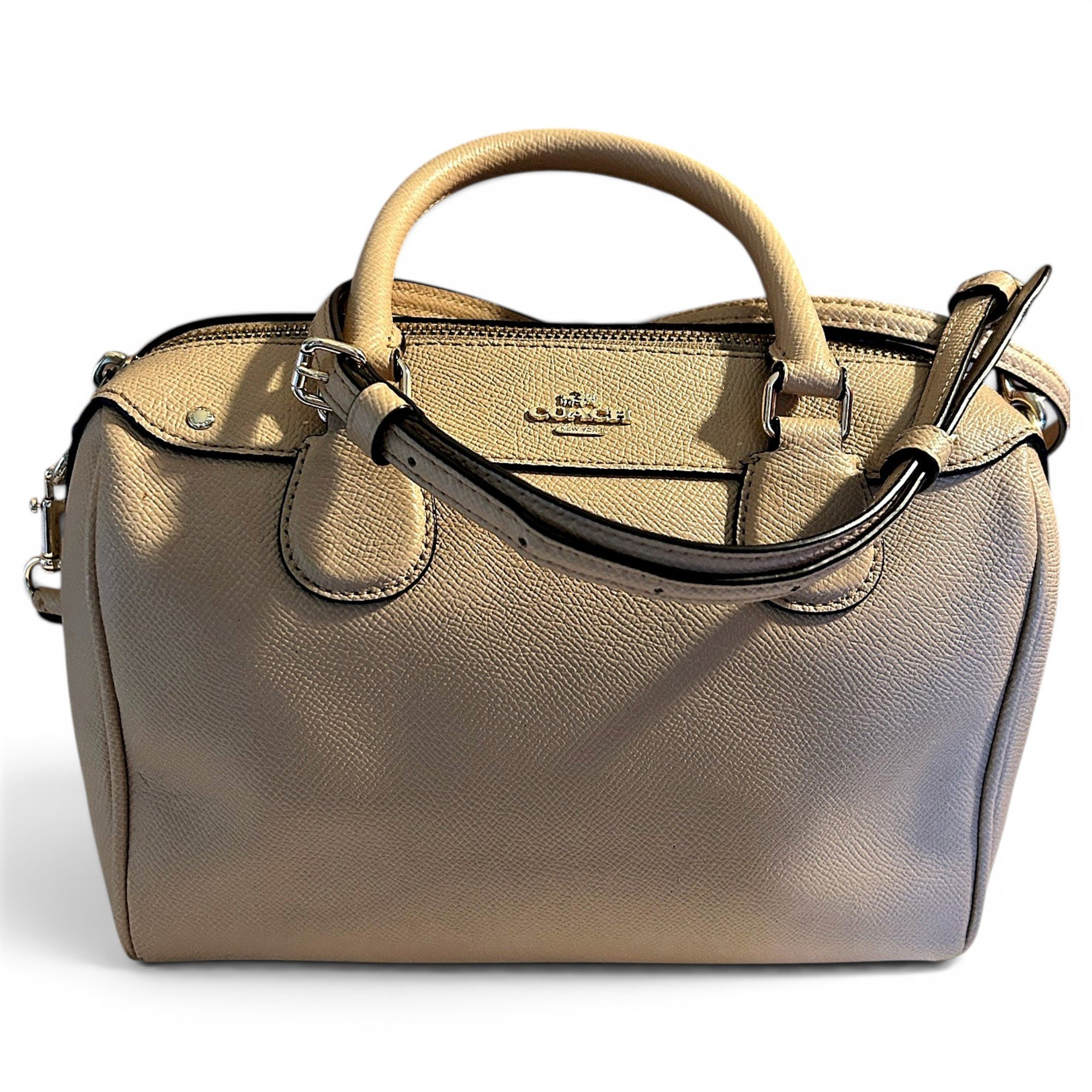 Leather satchel