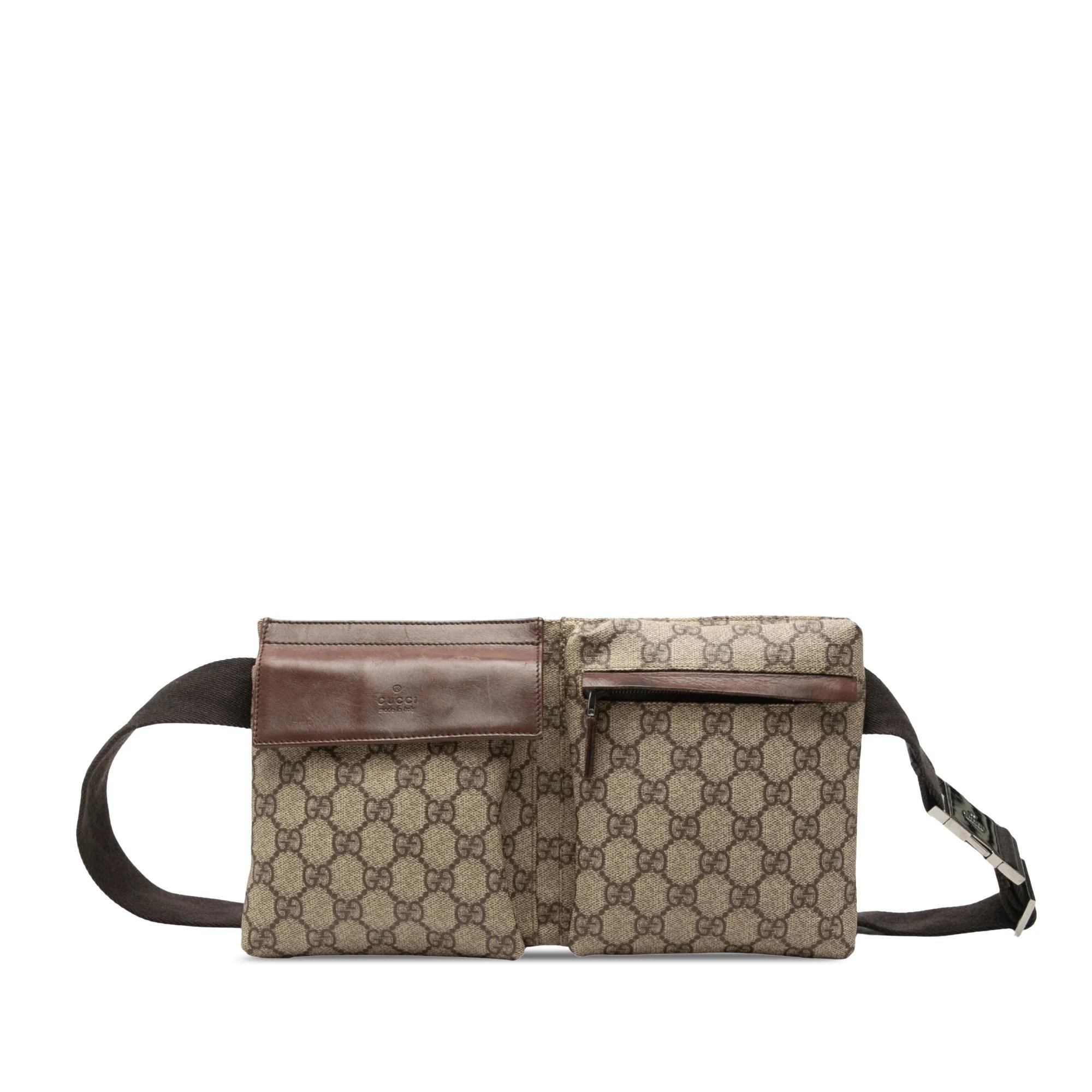 Gucci B leather handbag