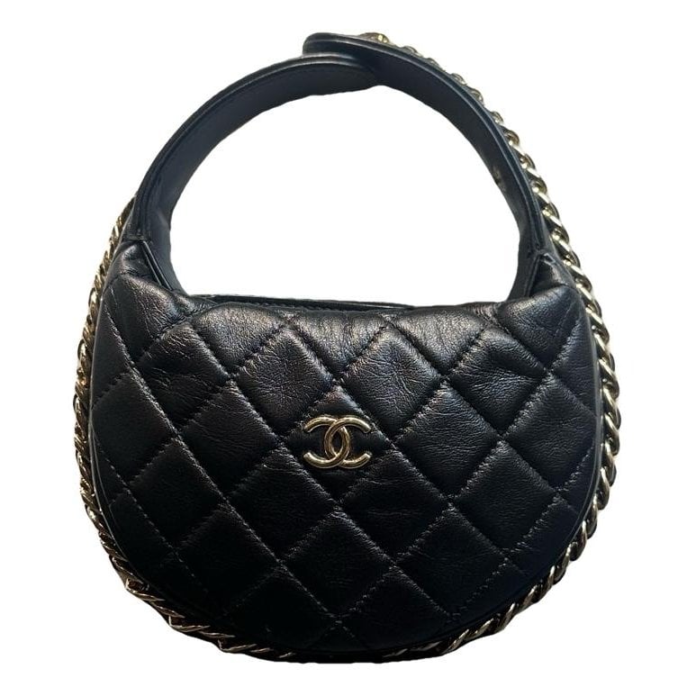 Hula Hoop leather mini bag
