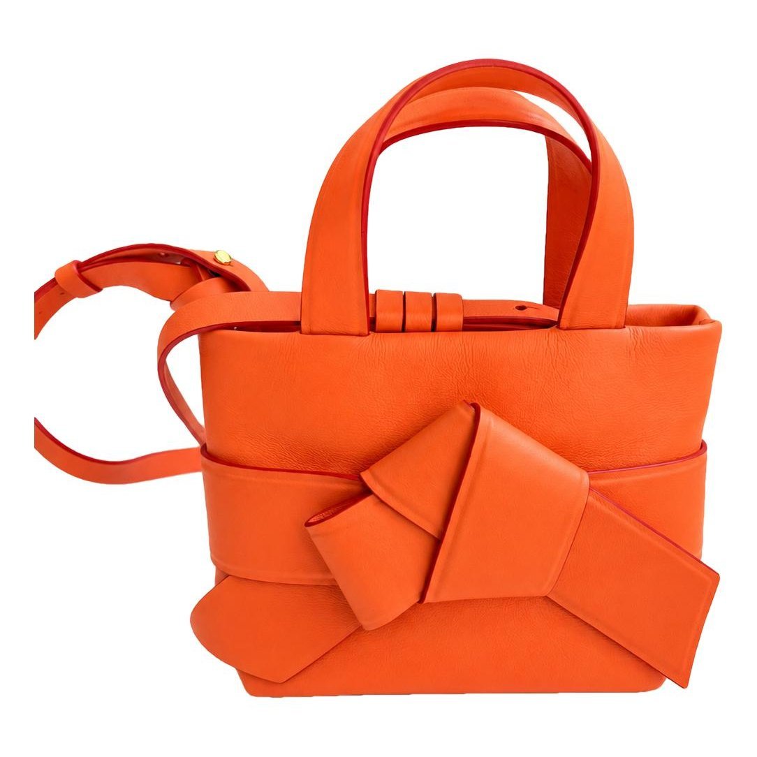 Musubi leather crossbody bag