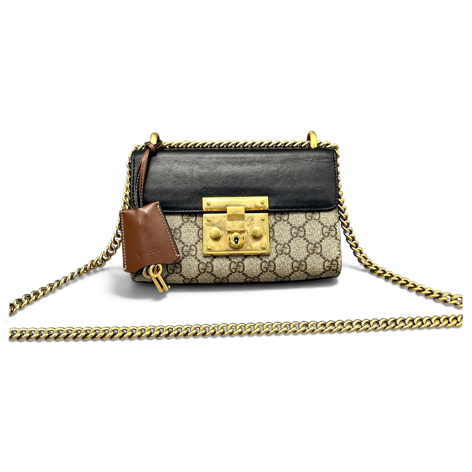 Padlock cloth handbag