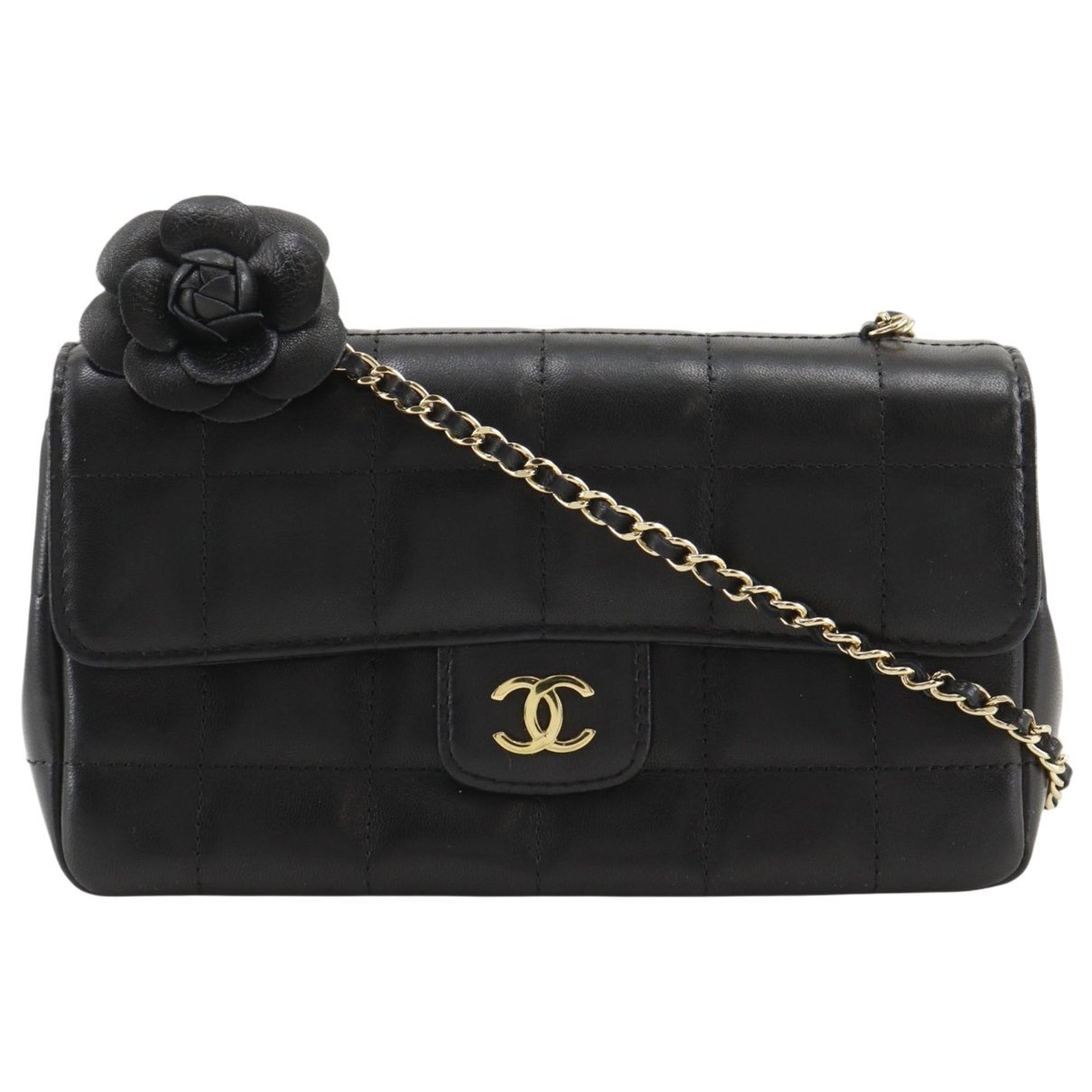 Trendy CC Flap leather handbag