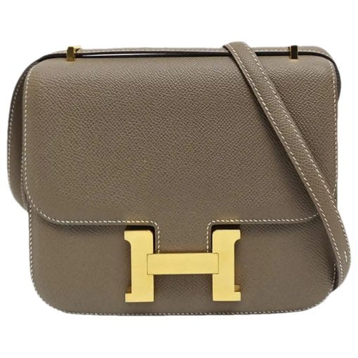 Constance leather crossbody bag