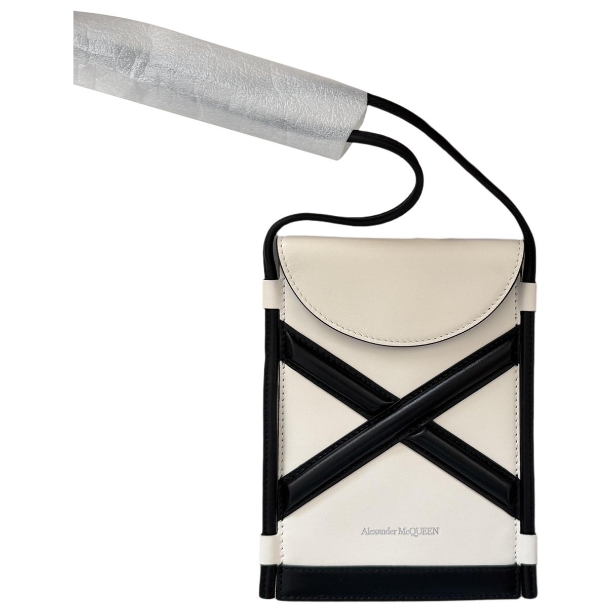Leather crossbody bag