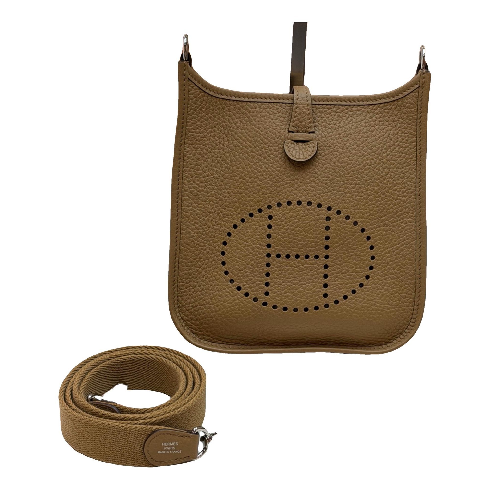 Evelyne leather handbag
