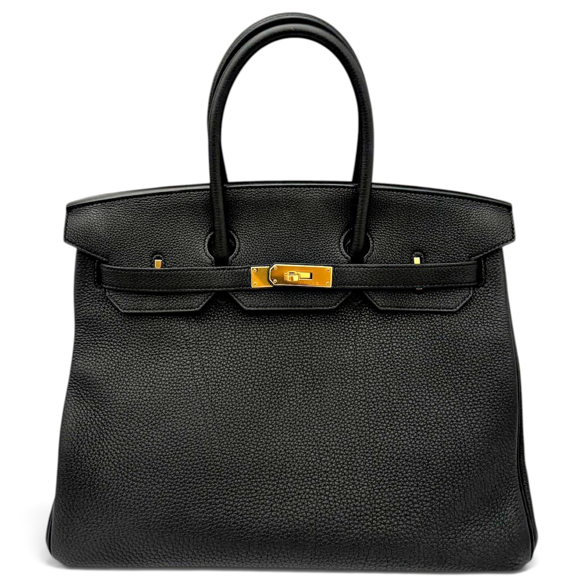 Birkin 35 leather handbag