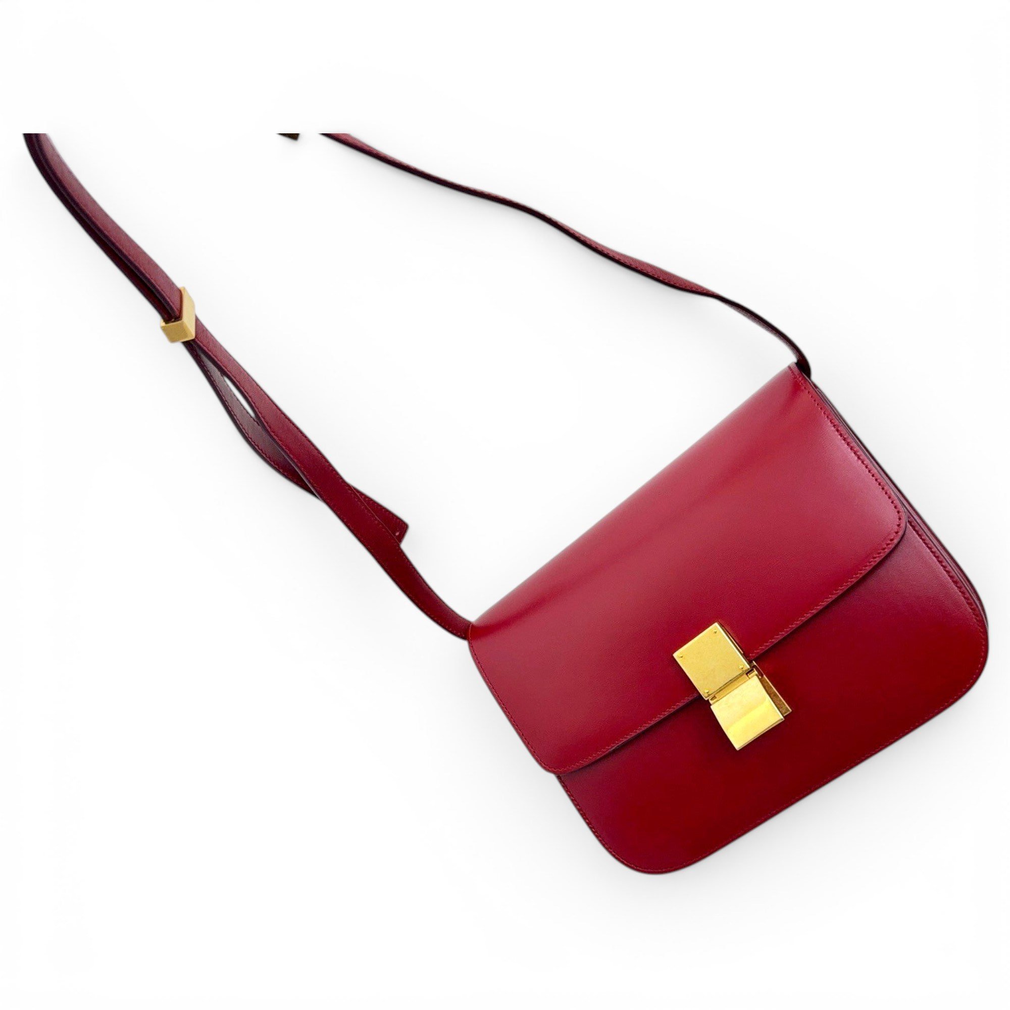 Classic leather handbag