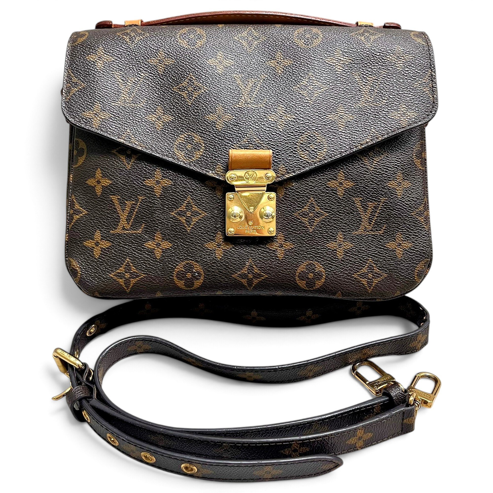 Metis leather handbag