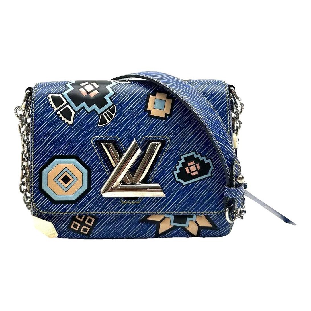 Twist leather crossbody bag