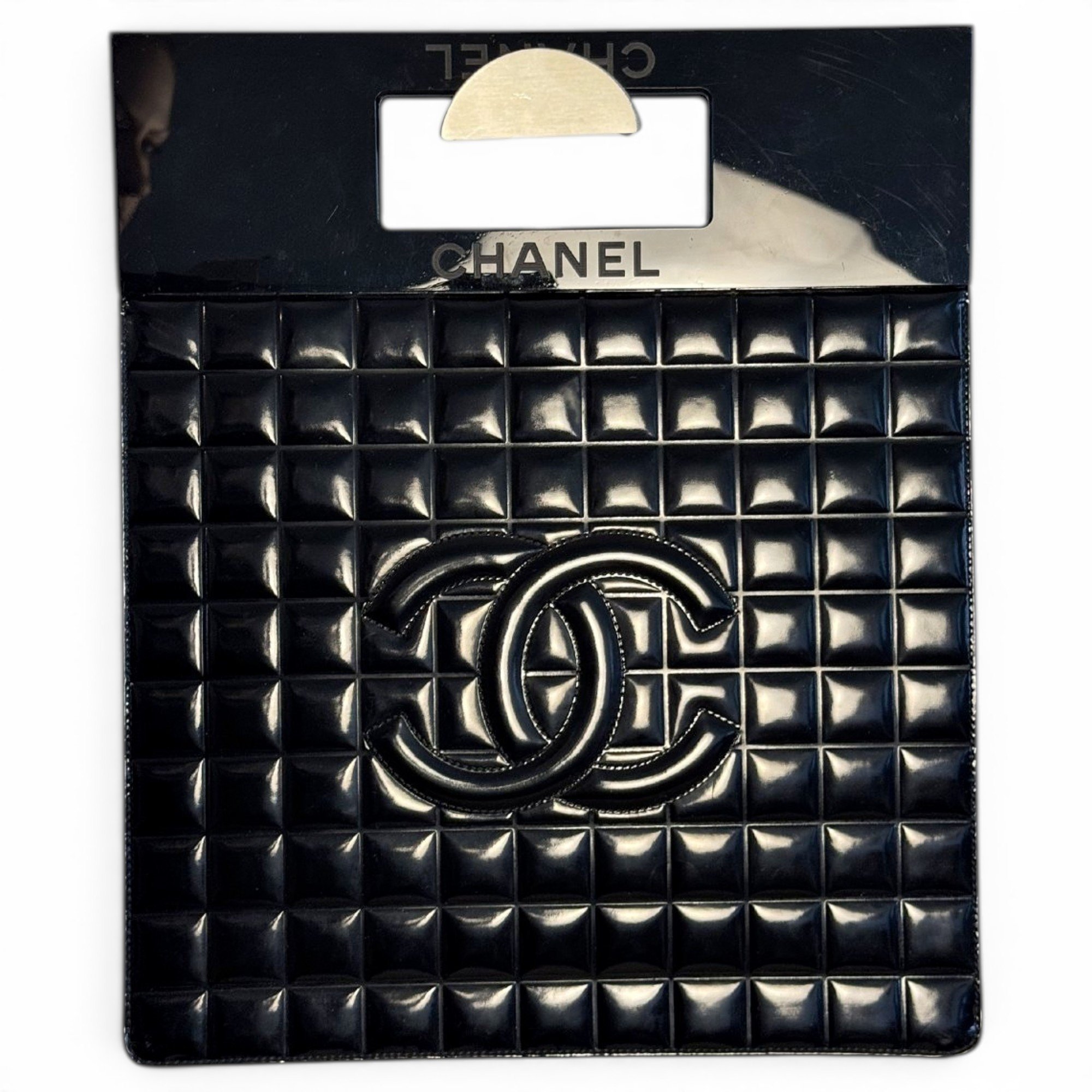 Patent leather handbag