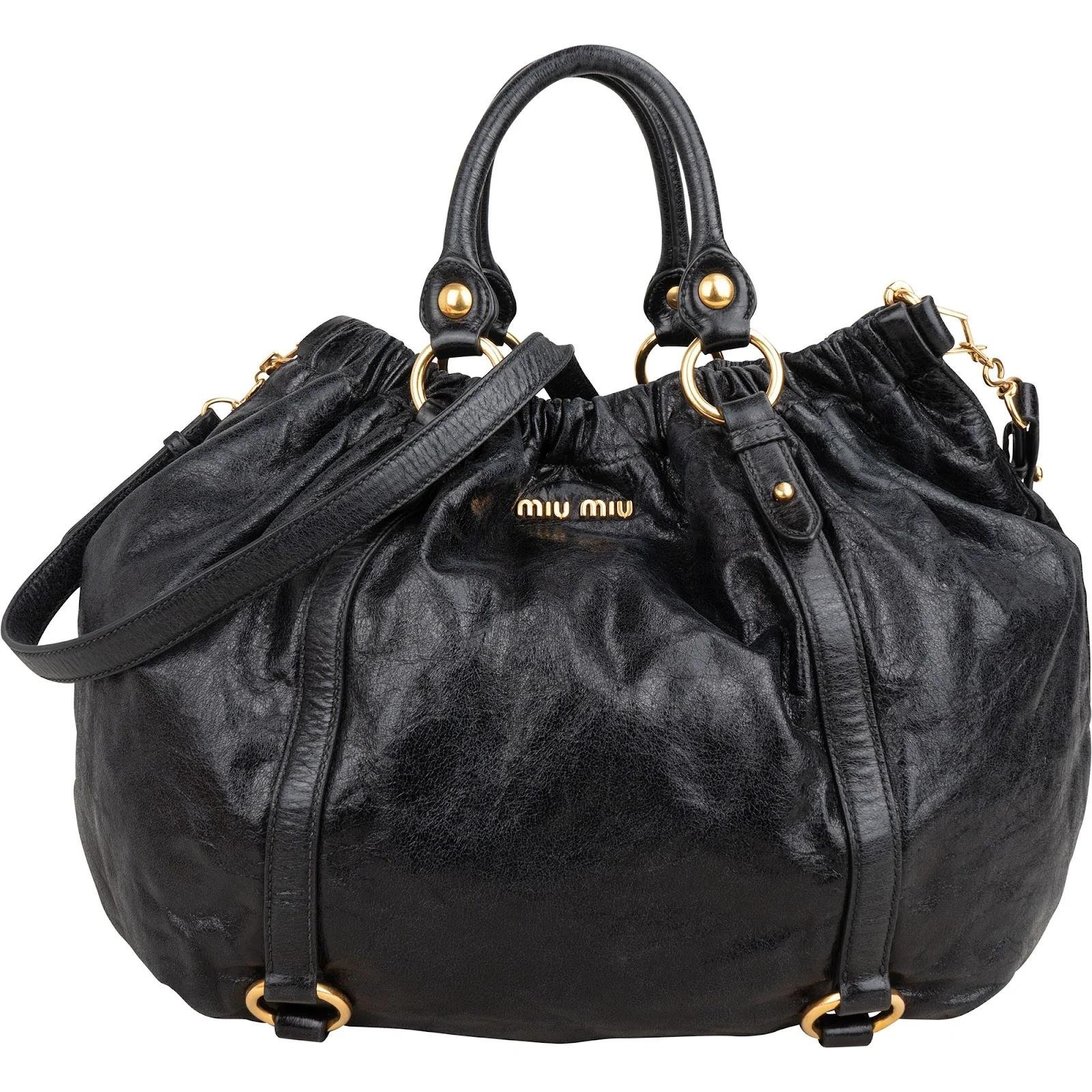 Vitello leather handbag