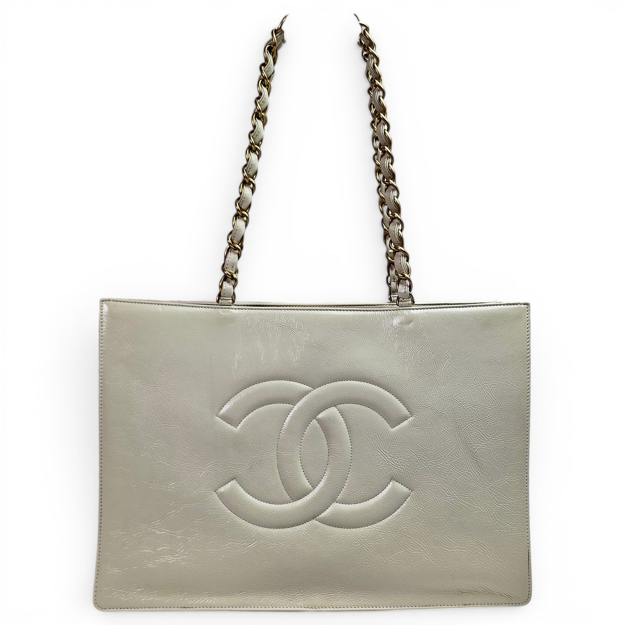 Grand shopping leather handbag