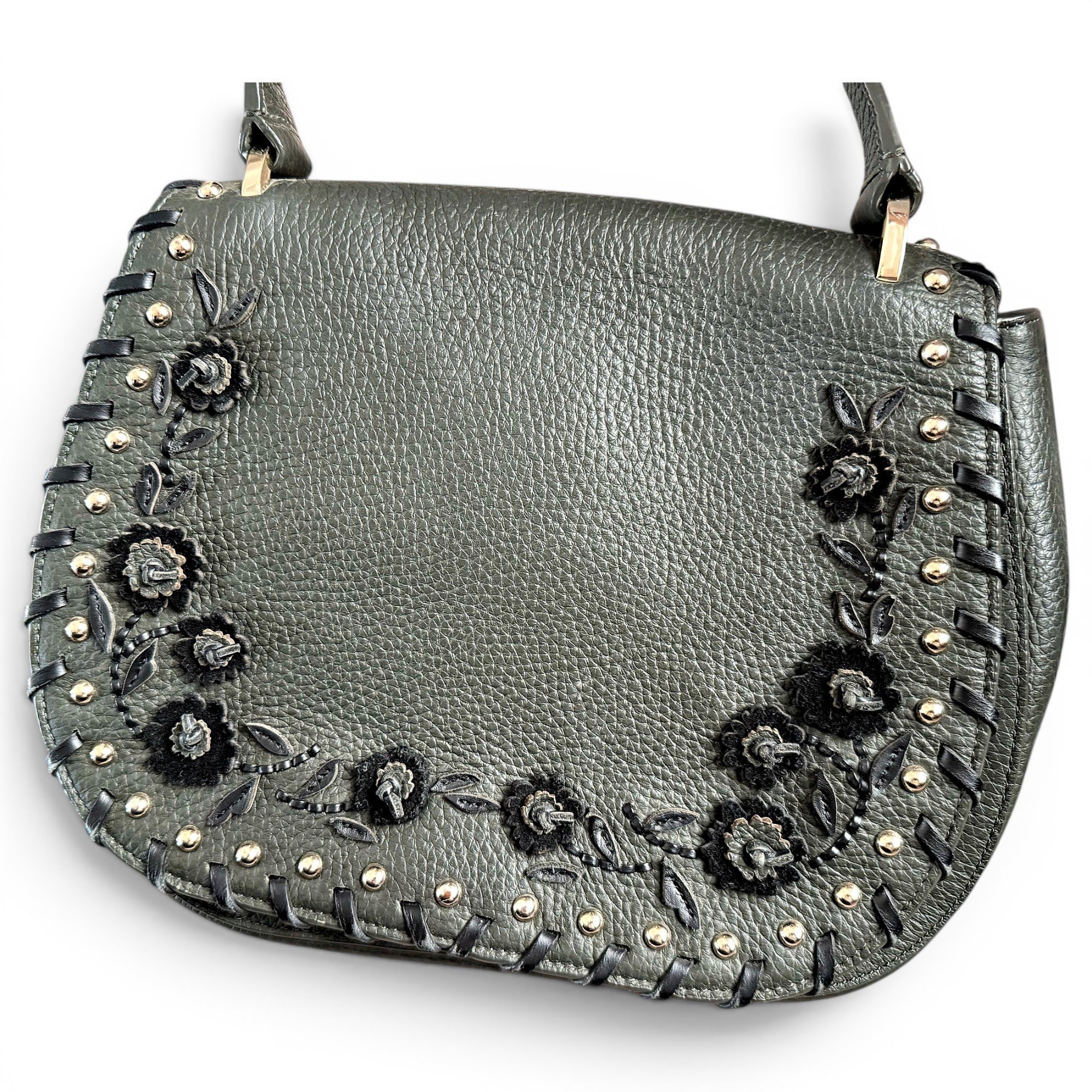 Leather handbag