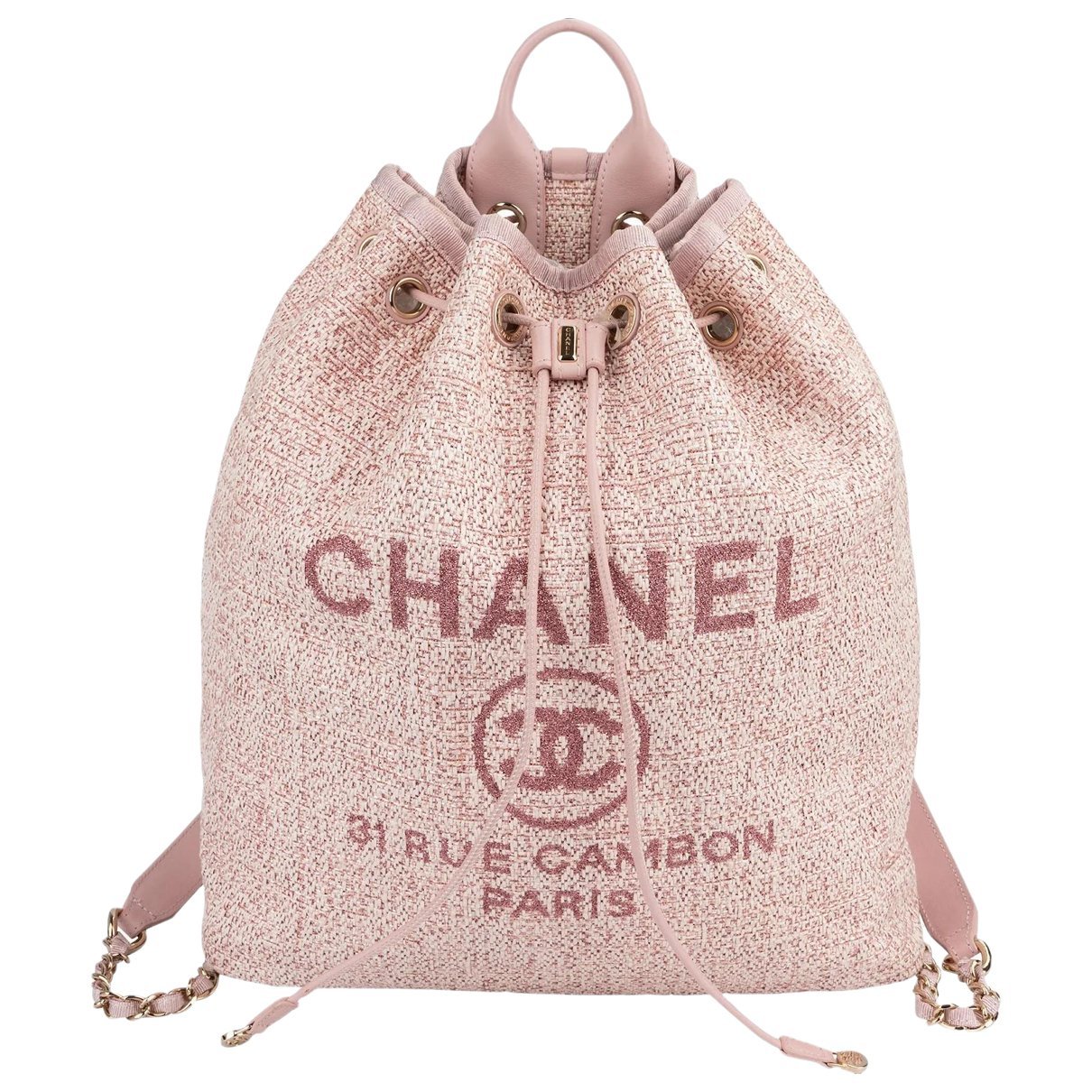 Deauville leather backpack