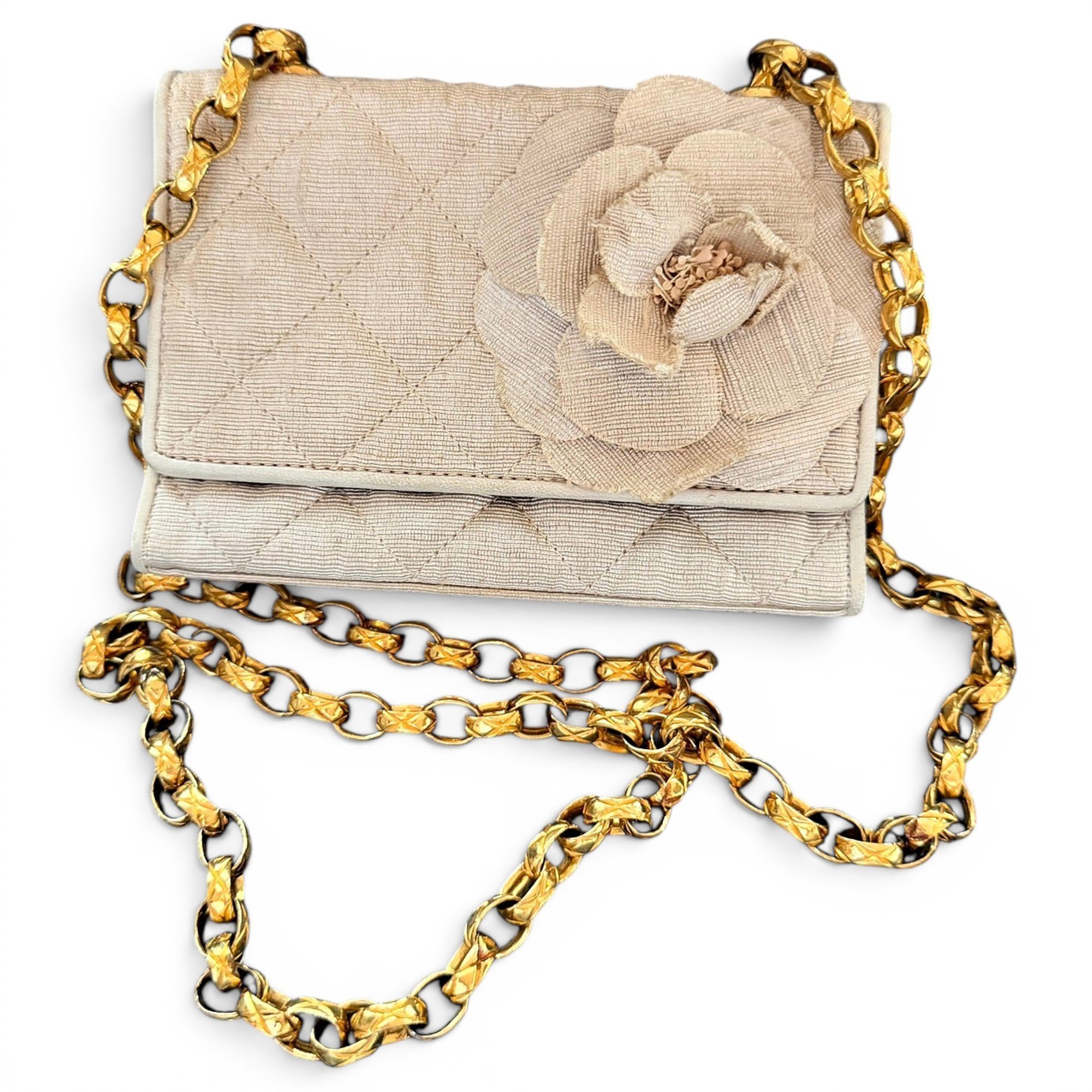 Wallet On Chain Timeless/Classique cloth crossbody bag
