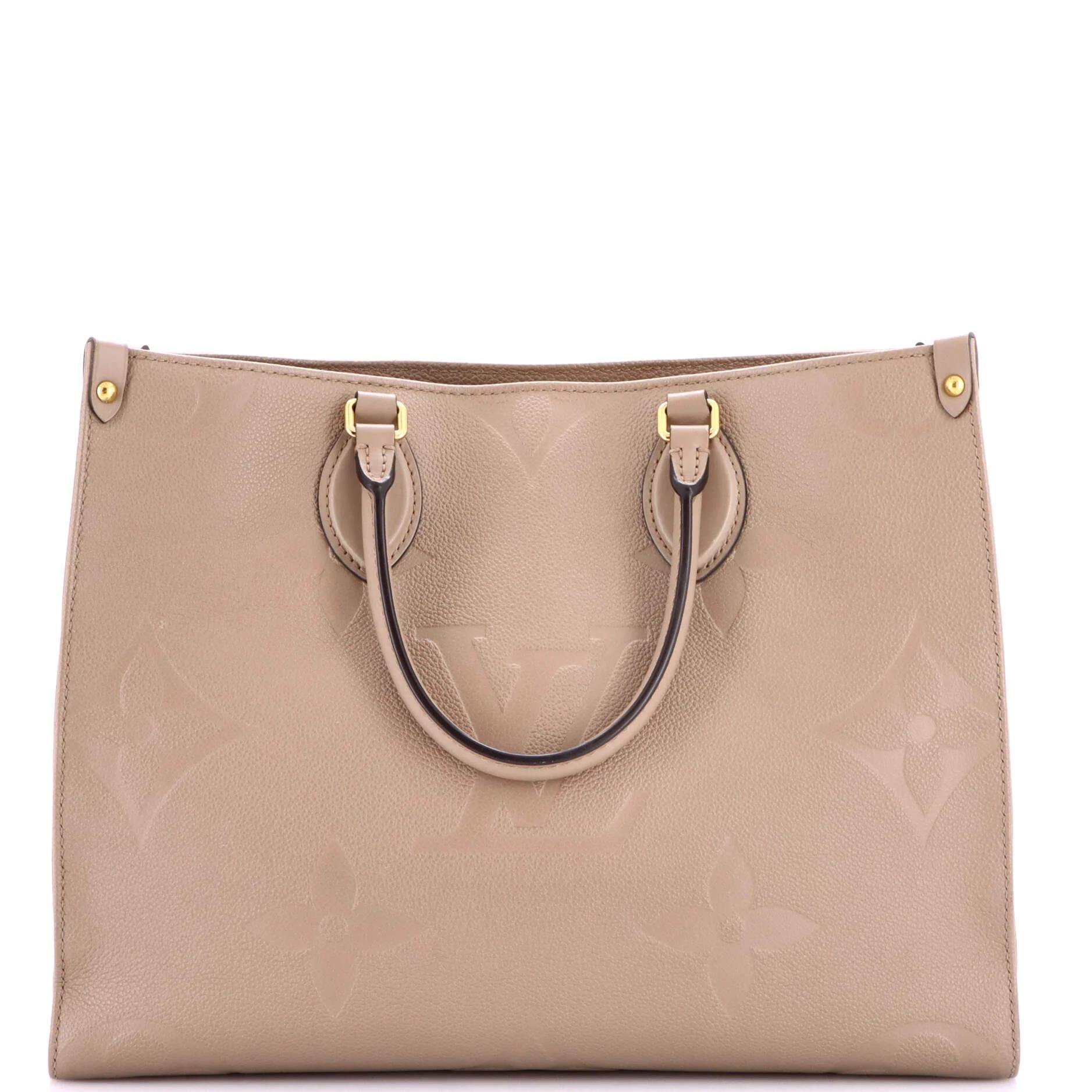 Leather tote