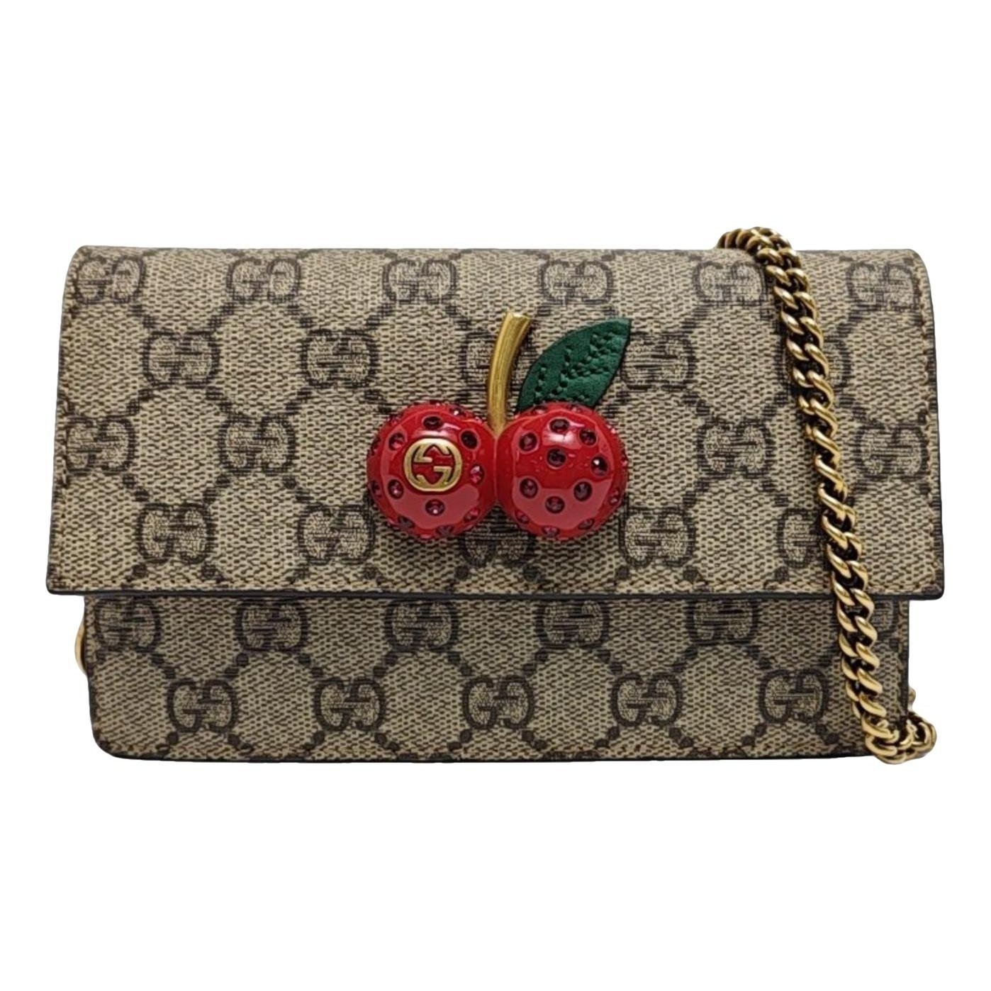 Ophidia GG Supreme leather handbag