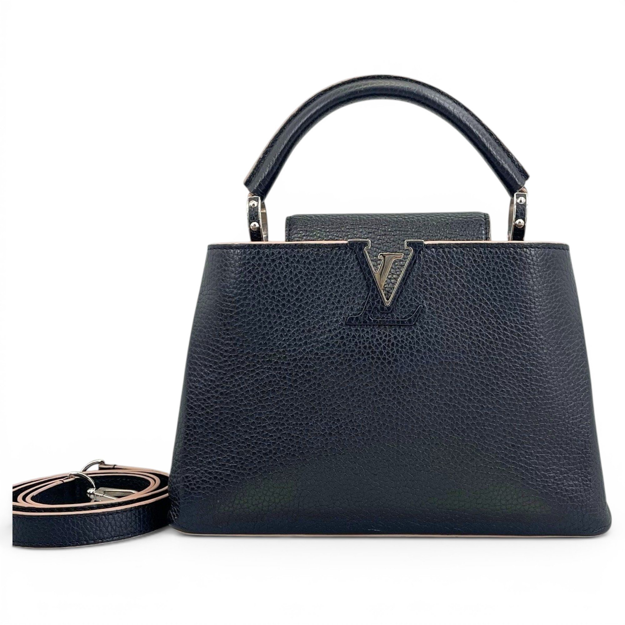 Capucines leather handbag