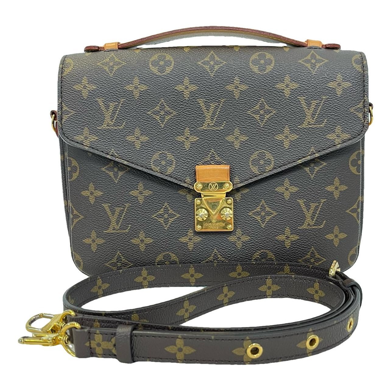 Metis leather handbag