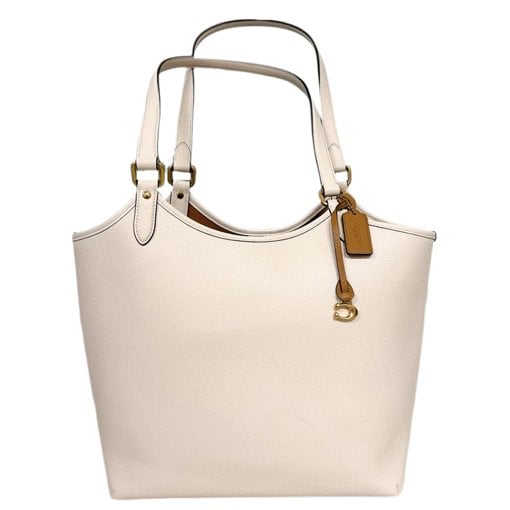 Leather tote