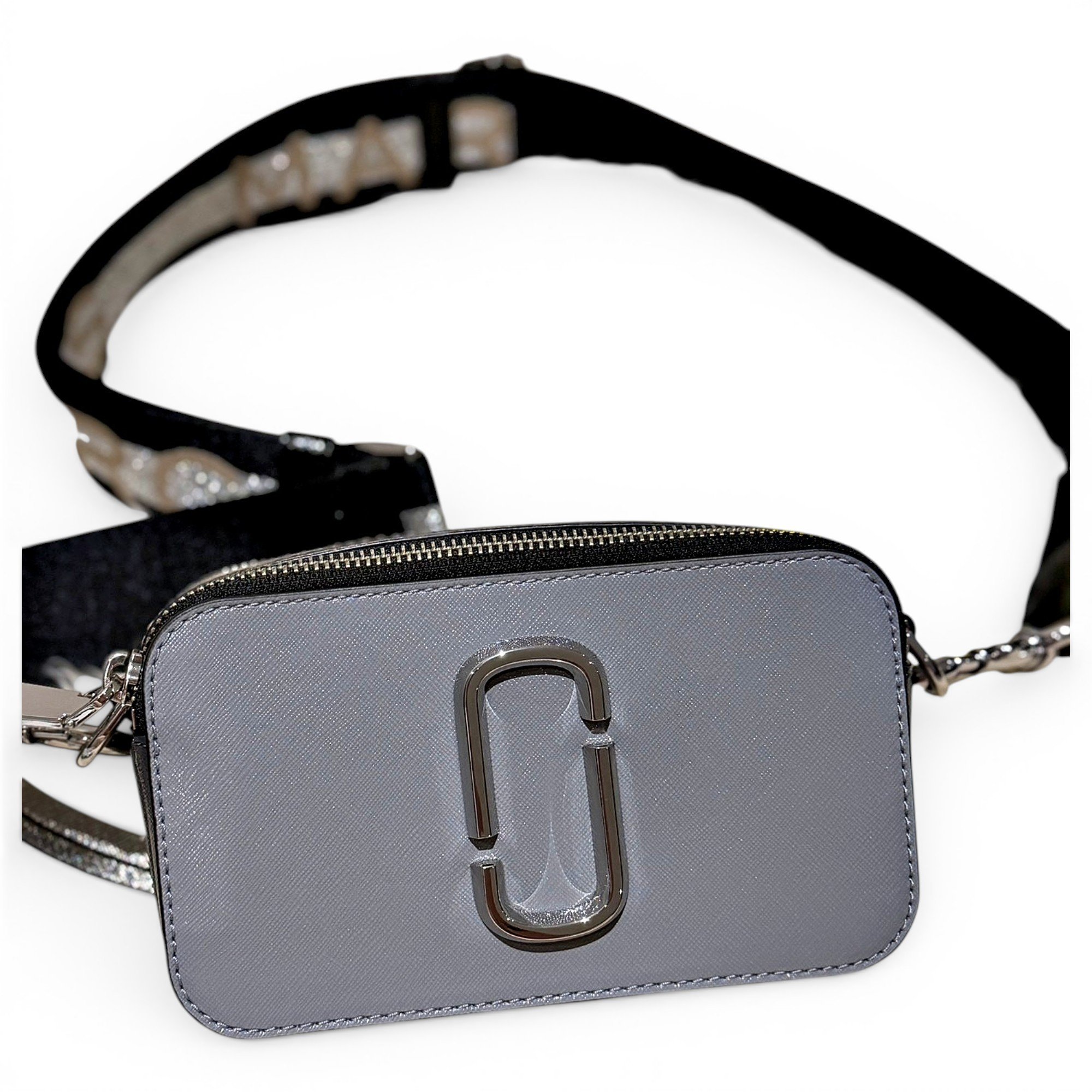 Snapshot leather crossbody bag